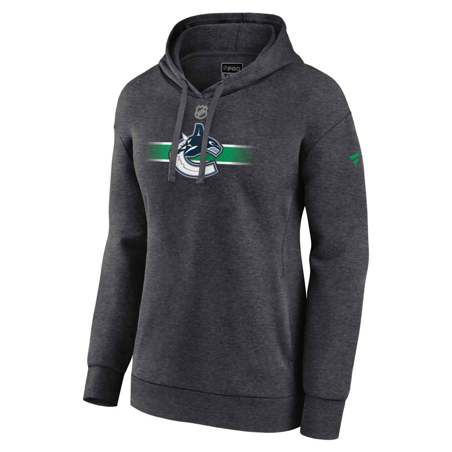 Fanatics Vancouver Canucks Authentic Pro Core Secondary Fleece Pullover Hoodie                                                   - view number 2