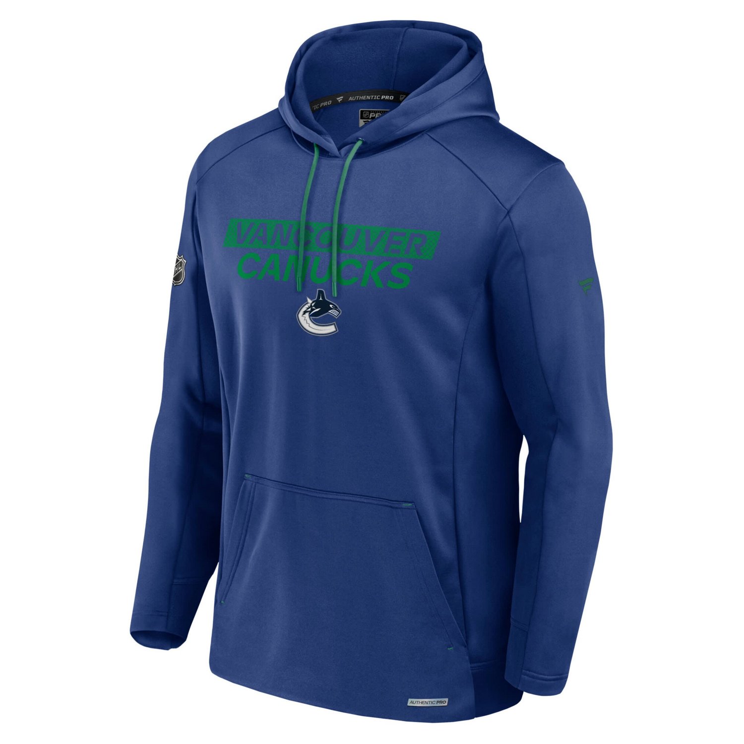 Fanatics Vancouver Canucks Authentic Pro Rink Fleece Pullover Hoodie                                                             - view number 2