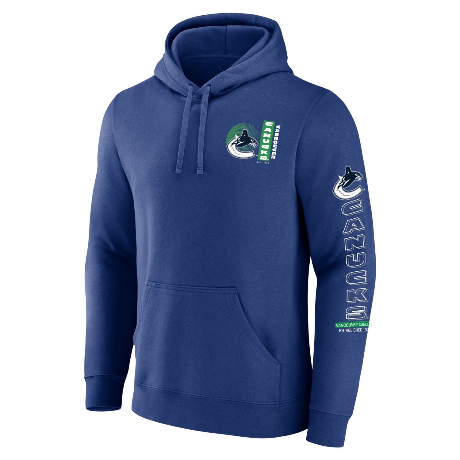 Fanatics Vancouver Canucks Revolution Pullover Hoodie                                                                            - view number 2