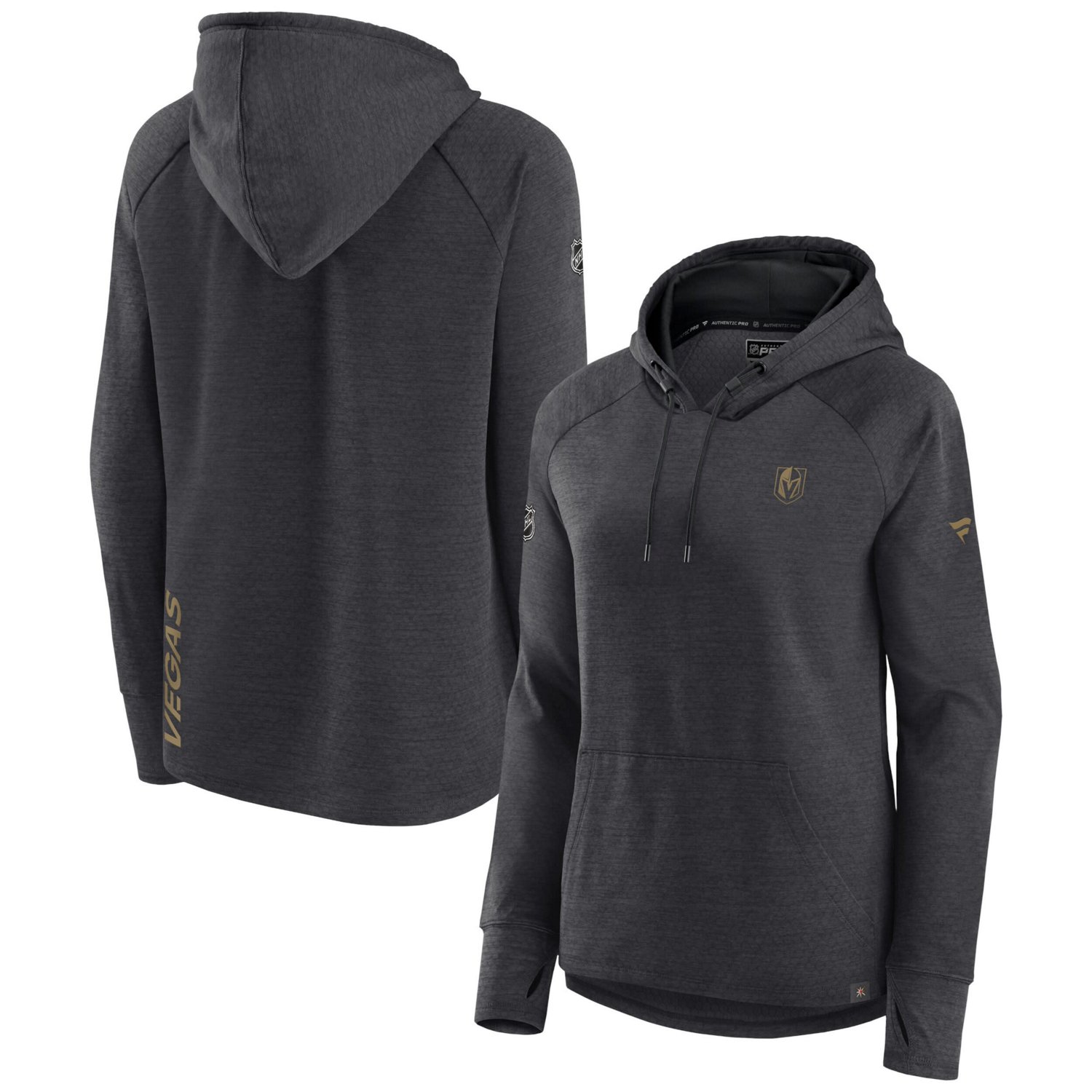 Fanatics Vegas Golden Knights Authentic Pro Pullover Hoodie