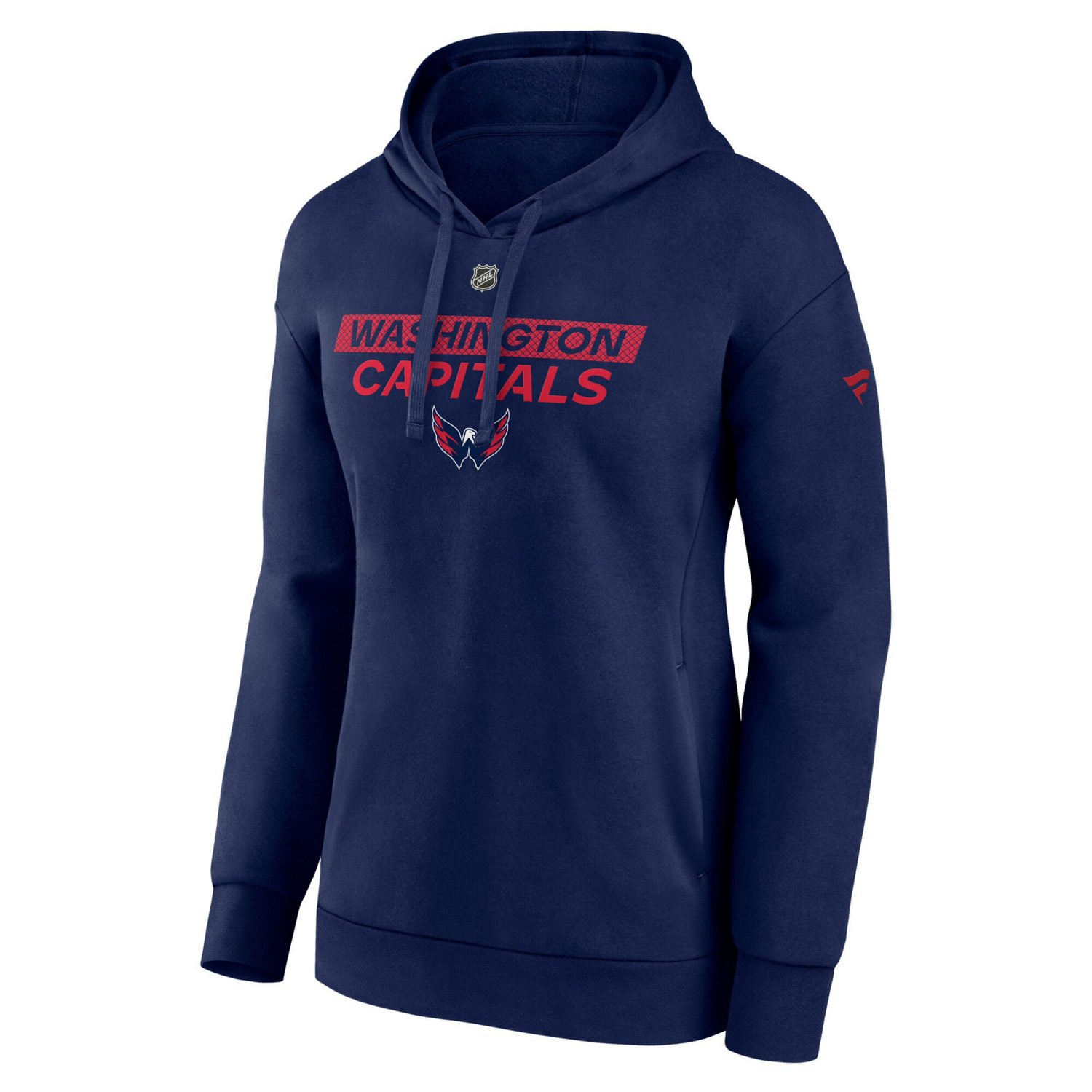 Fanatics Washington Capitals Authentic Pro Core Primary Fleece Pullover Hoodie                                                   - view number 2