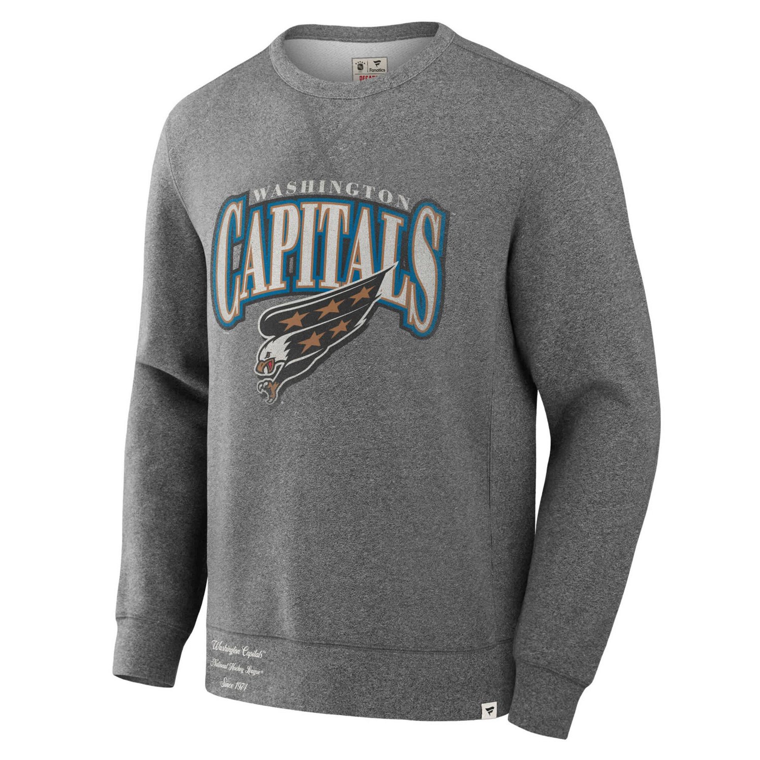 Fanatics Washington Capitals Decades Collection Legendary Fleece Pullover Sweatshirt