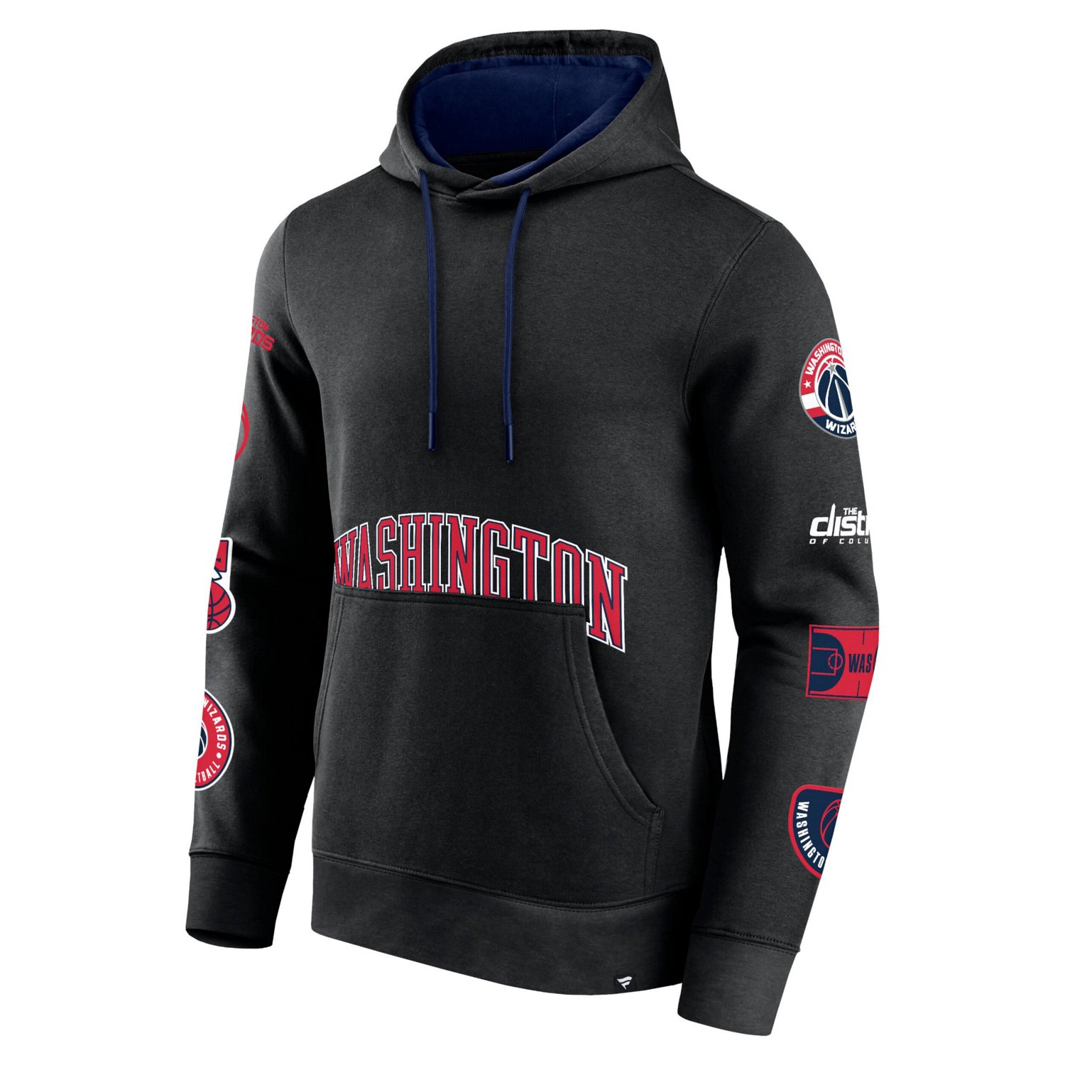 Fanatics Washington Wizards Home Court Pullover Hoodie                                                                           - view number 2