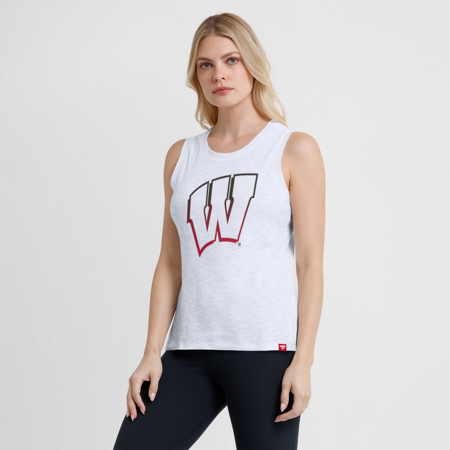 Fanatics Wisconsin Badgers Activate Slub Tank Top - view number 4
