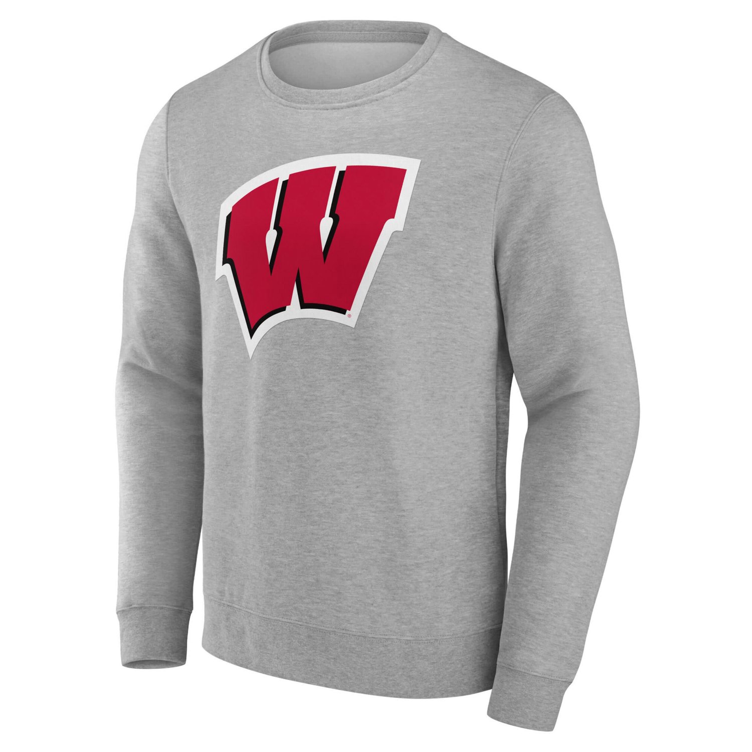 Fanatics Wisconsin Badgers Applique Fleece Pullover Sweatshirt - view number 2