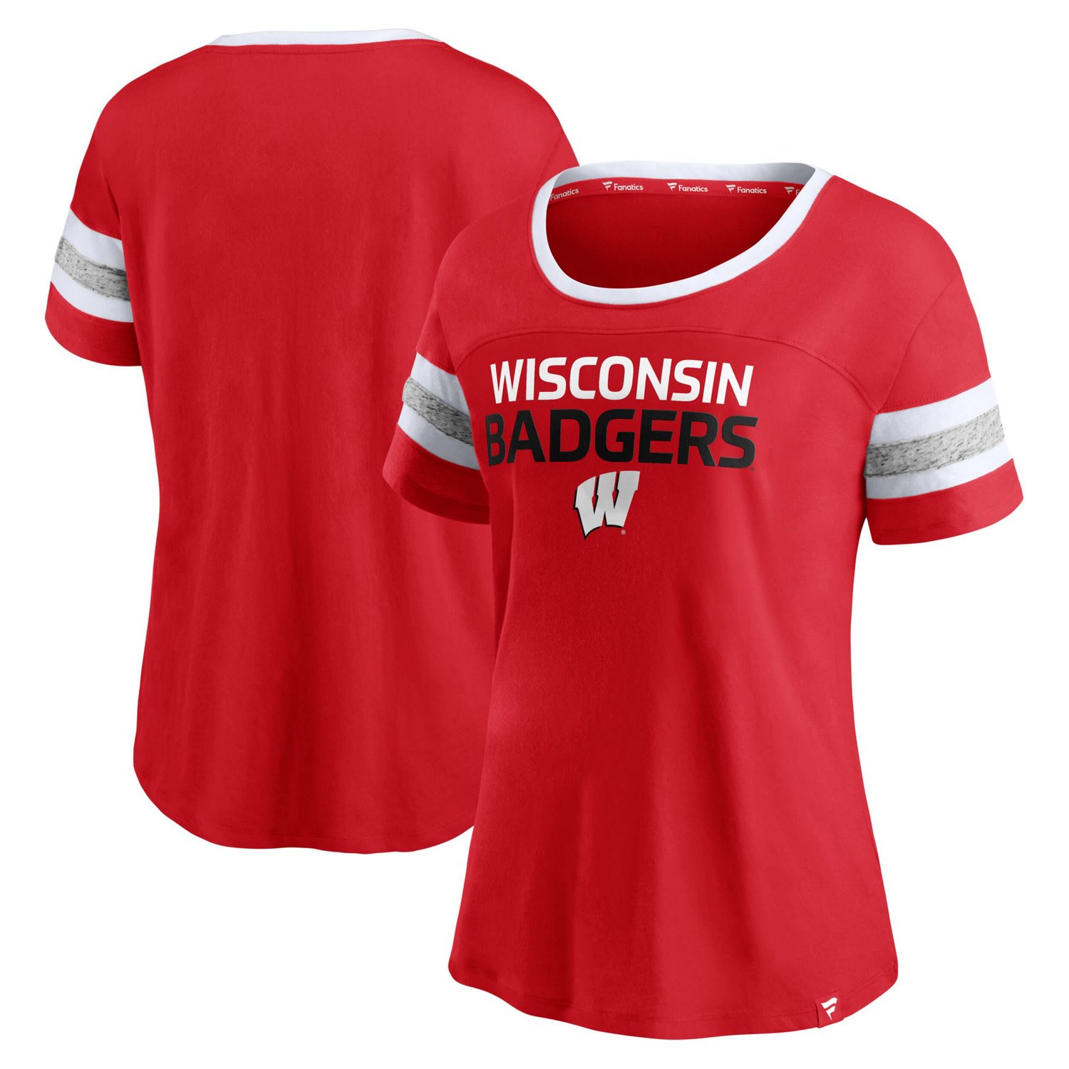 Fanatics Wisconsin Badgers Block Party T-Shirt