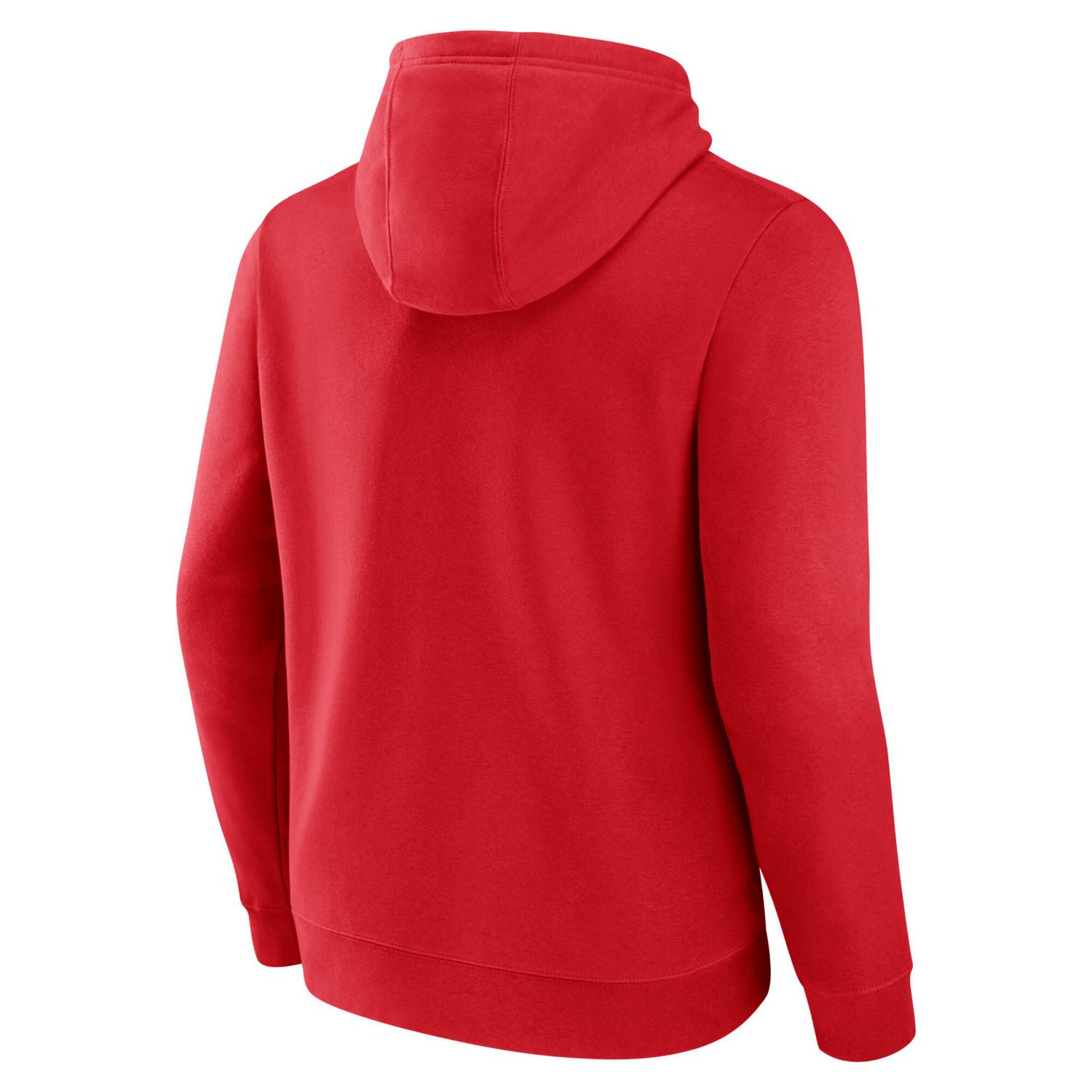 Fanatics Wisconsin Badgers Iconic Fleece Down The Field Pullover Hoodie - view number 3