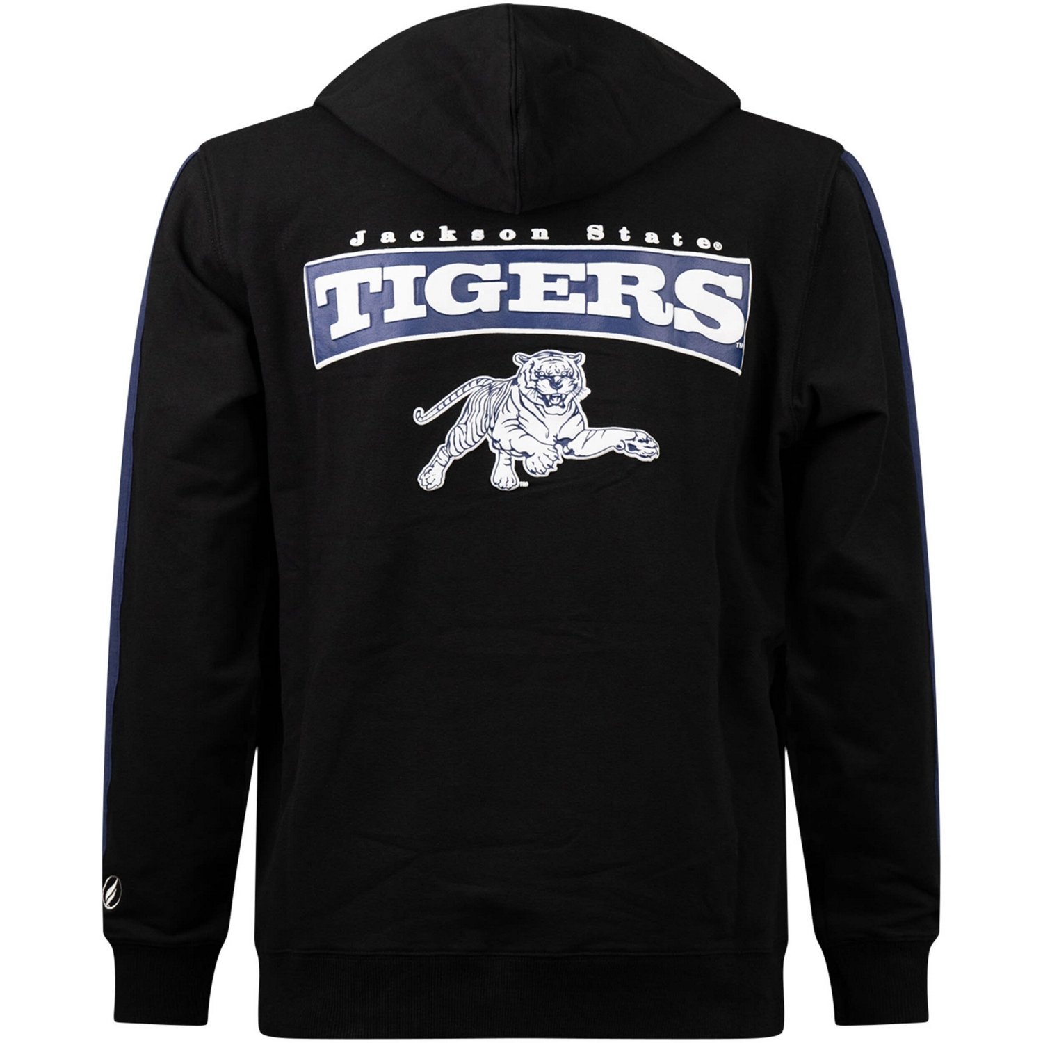 FISLL Jackson State Tigers Oversized Stripes Pullover Hoodie - view number 3