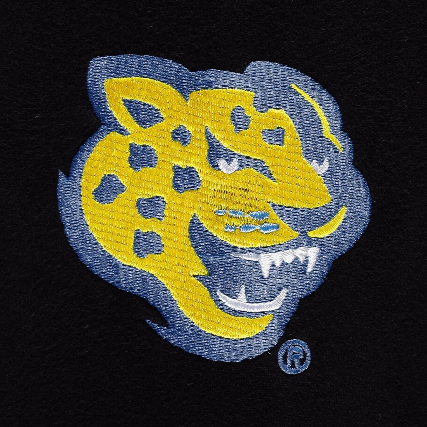 FISLL Southern University Jaguars Puff Print Sliced Pullover Hoodie - view number 4