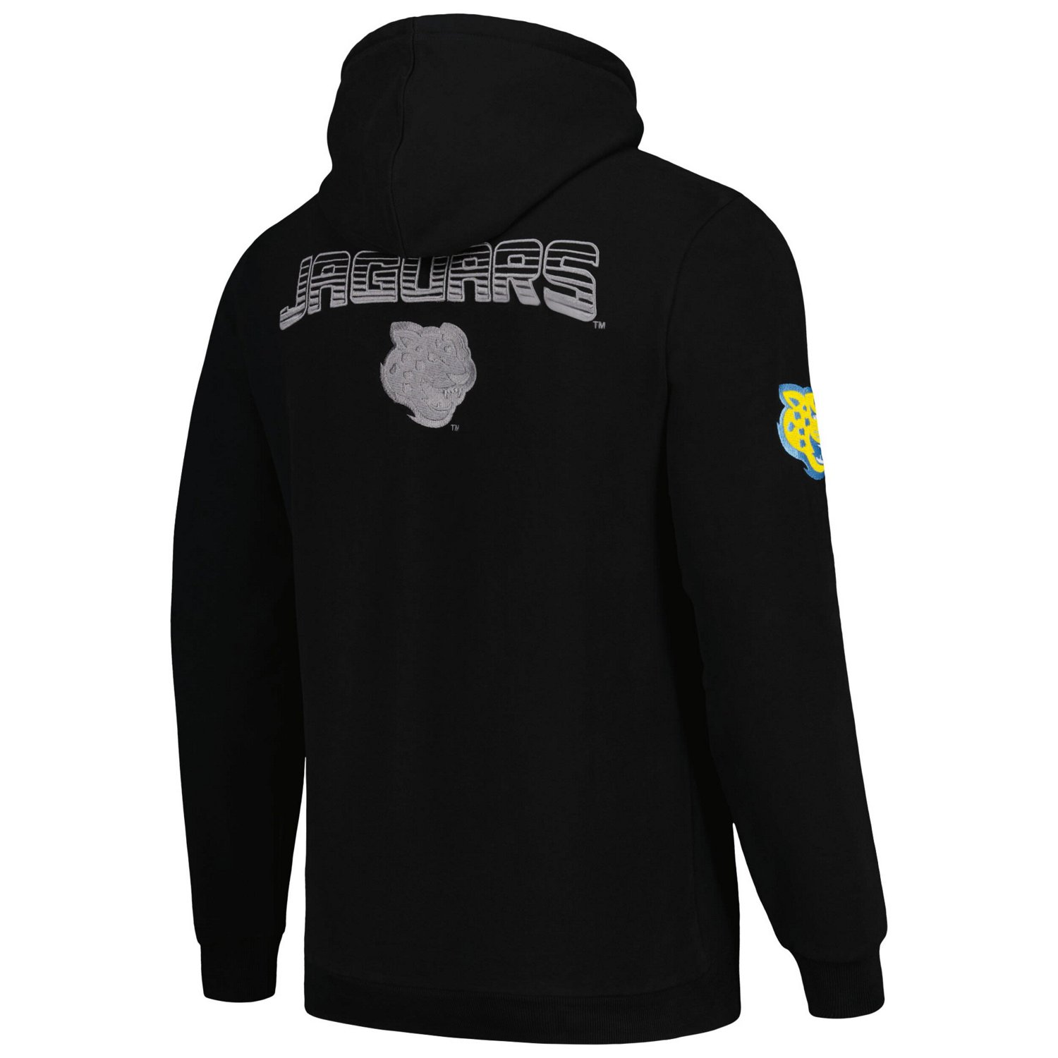 FISLL Southern University Jaguars Puff Print Sliced Pullover Hoodie - view number 3