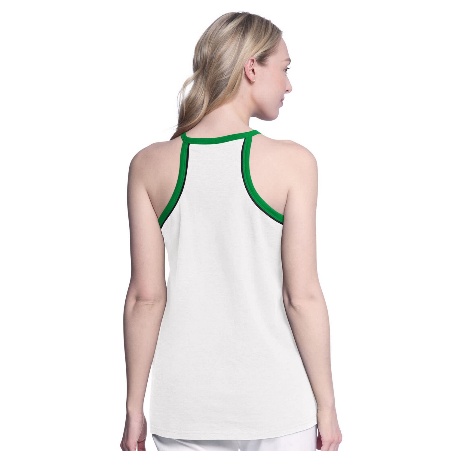 G-III 4Her by Carl Banks Boston Celtics Curveball Racerback Tank Top