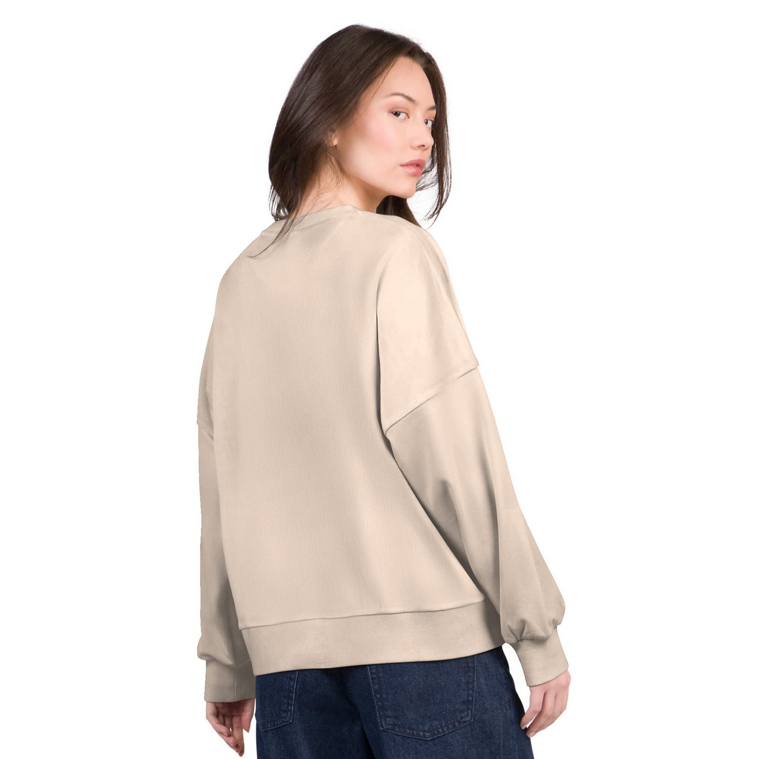 G-III 4Her by Carl Banks New York Knicks Oversized Vet II Sweatshirt - view number 2