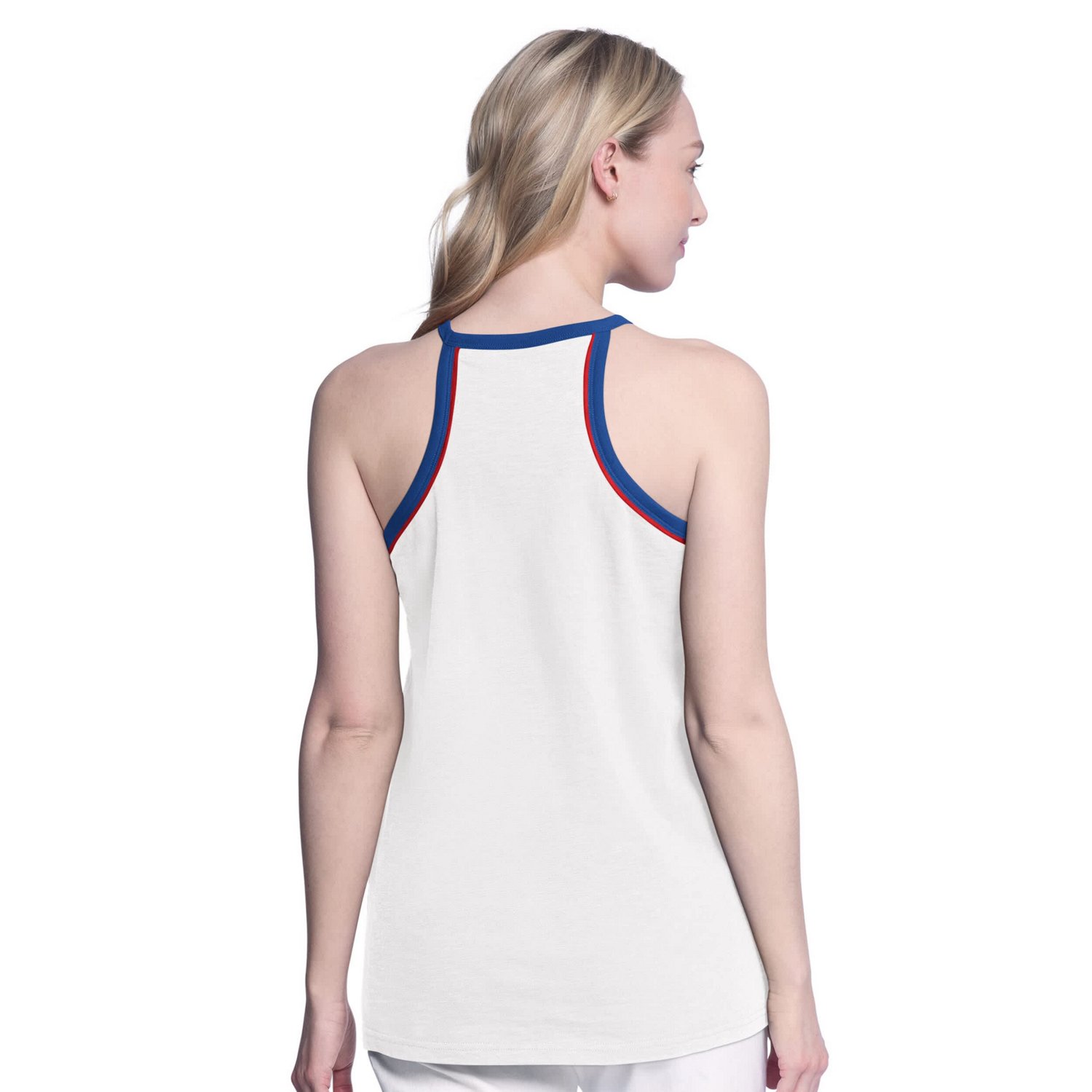 G-III 4Her by Carl Banks Philadelphia 76ers Curveball Racerback Tank Top - view number 2