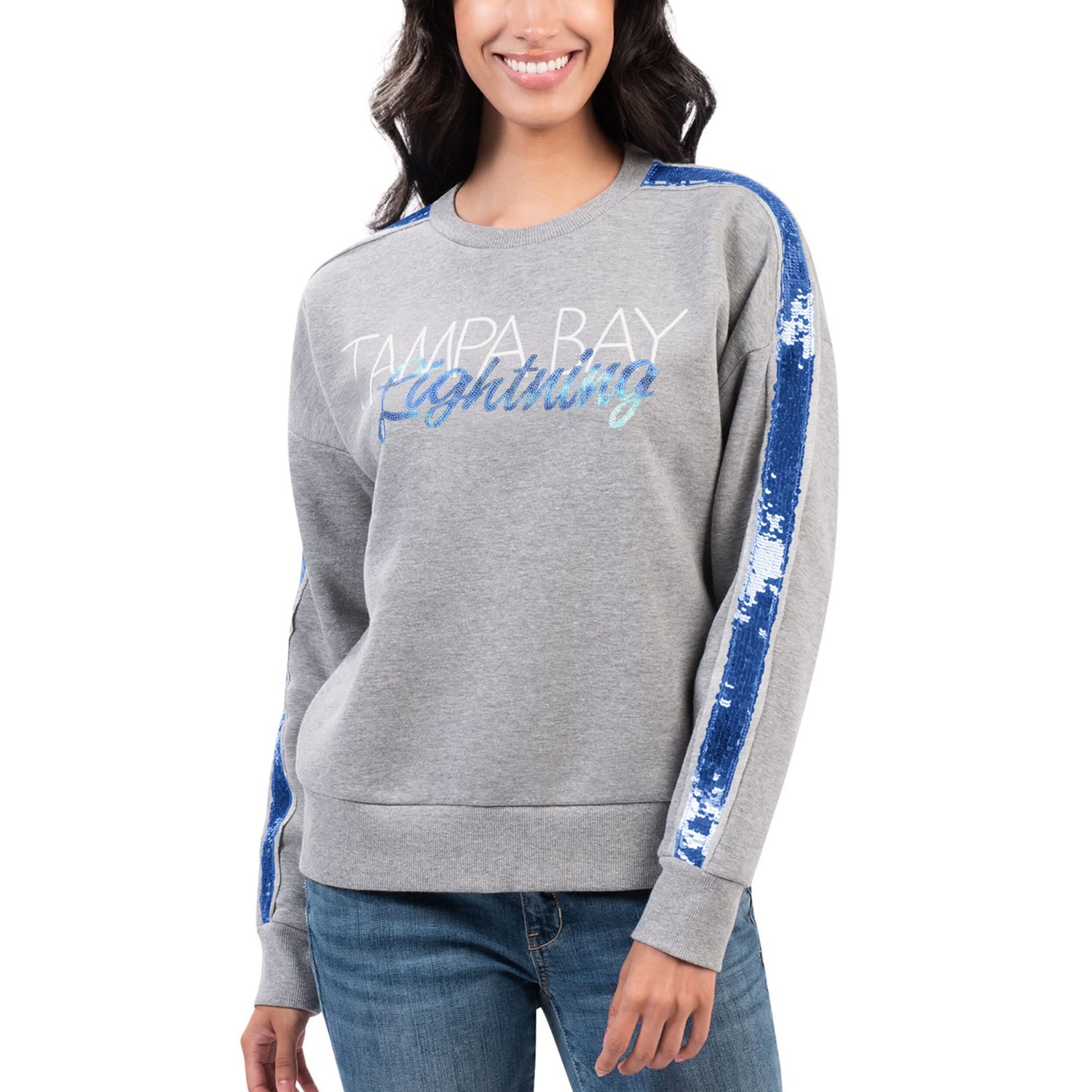 G-III 4Her by Carl Banks Tampa Bay Lightning Penalty Box Pullover Sweatshirt - view number 1