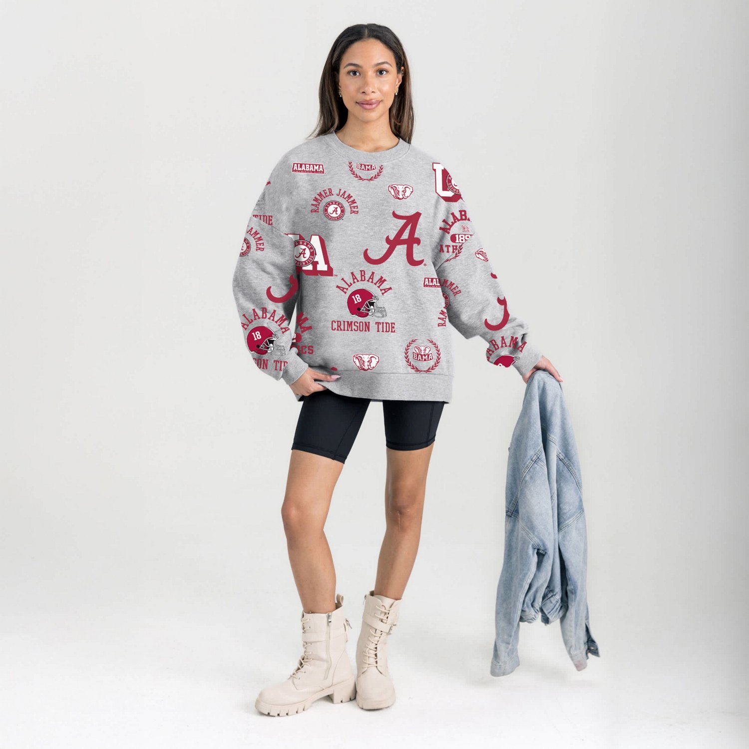 Gameday Couture Alabama Crimson Tide Always on Repeat Fleece Sweatshirt - view number 3