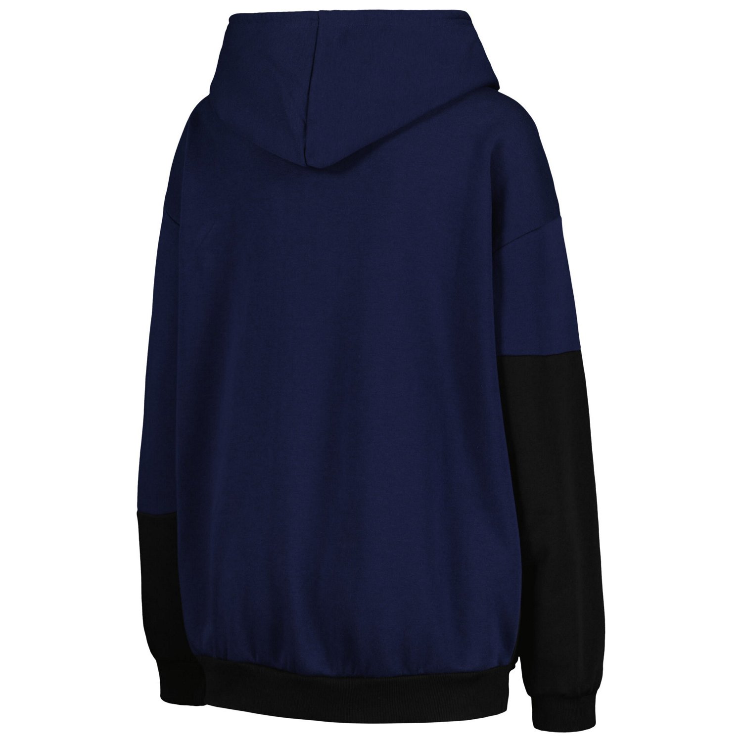 Gameday Couture /Black West Virginia Mountaineers Matchmaker Diagonal Cowl Pullover Hoodie - view number 3