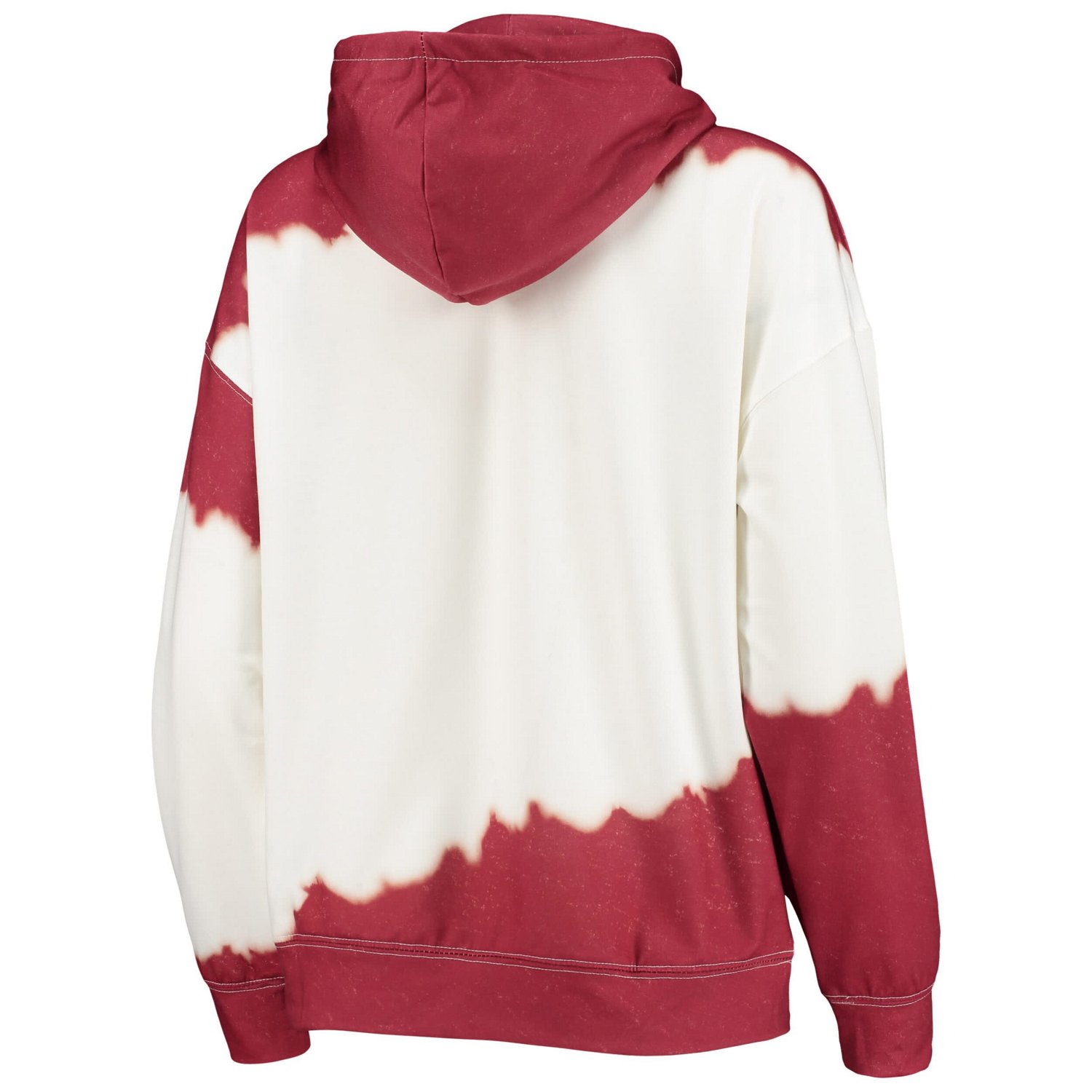 Gameday Couture Crimson Alabama Crimson Tide For the Fun Double Dip-Dyed Pullover Hoodie