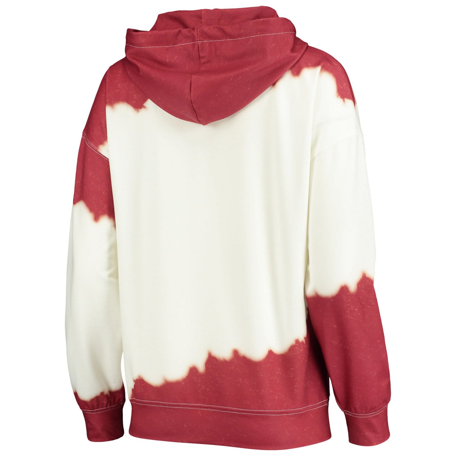 Gameday Couture Crimson Oklahoma Sooners For the Fun Double Dip-Dyed Pullover Hoodie - view number 3