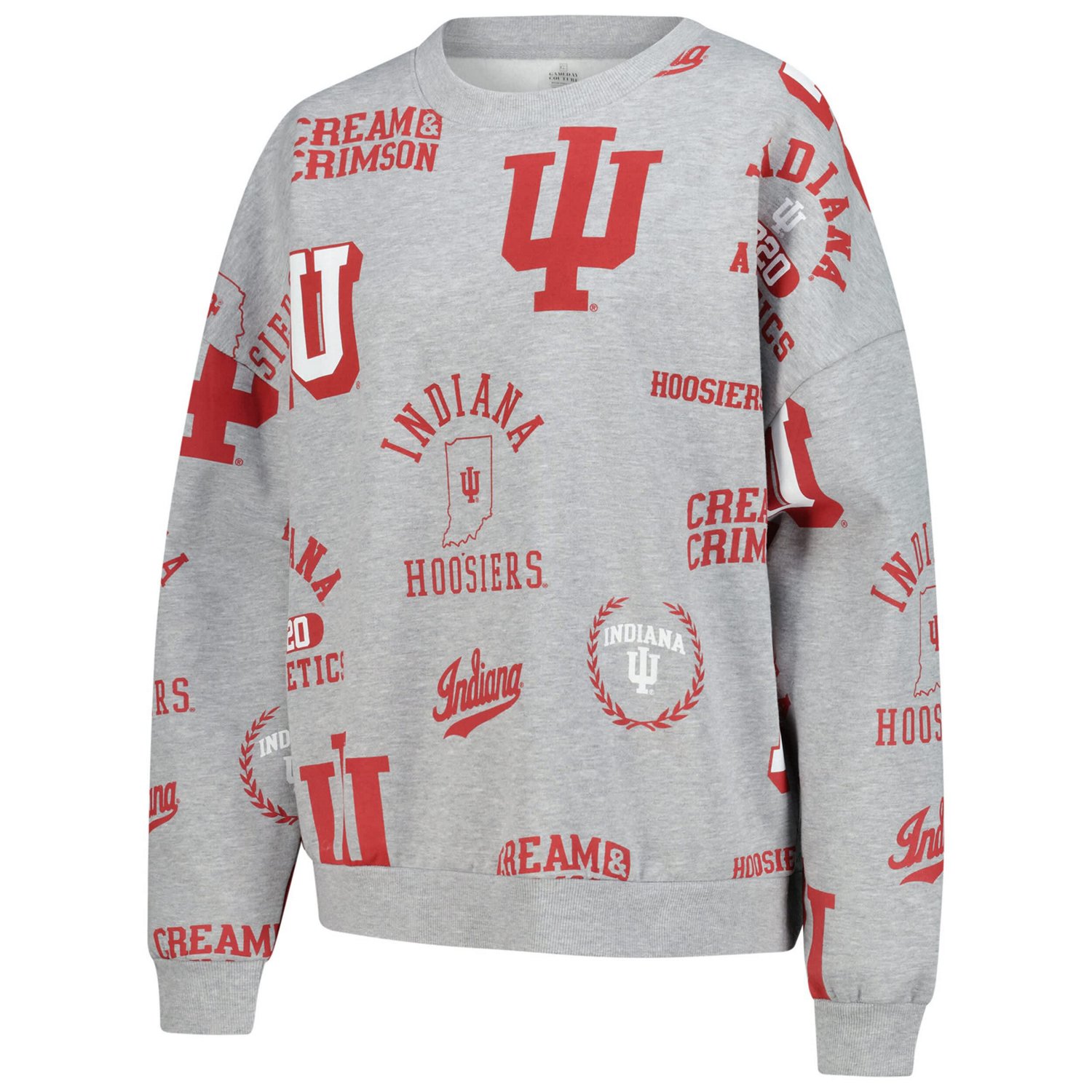 Gameday Couture Indiana Hoosiers Always on Repeat Fleece Sweatshirt - view number 2