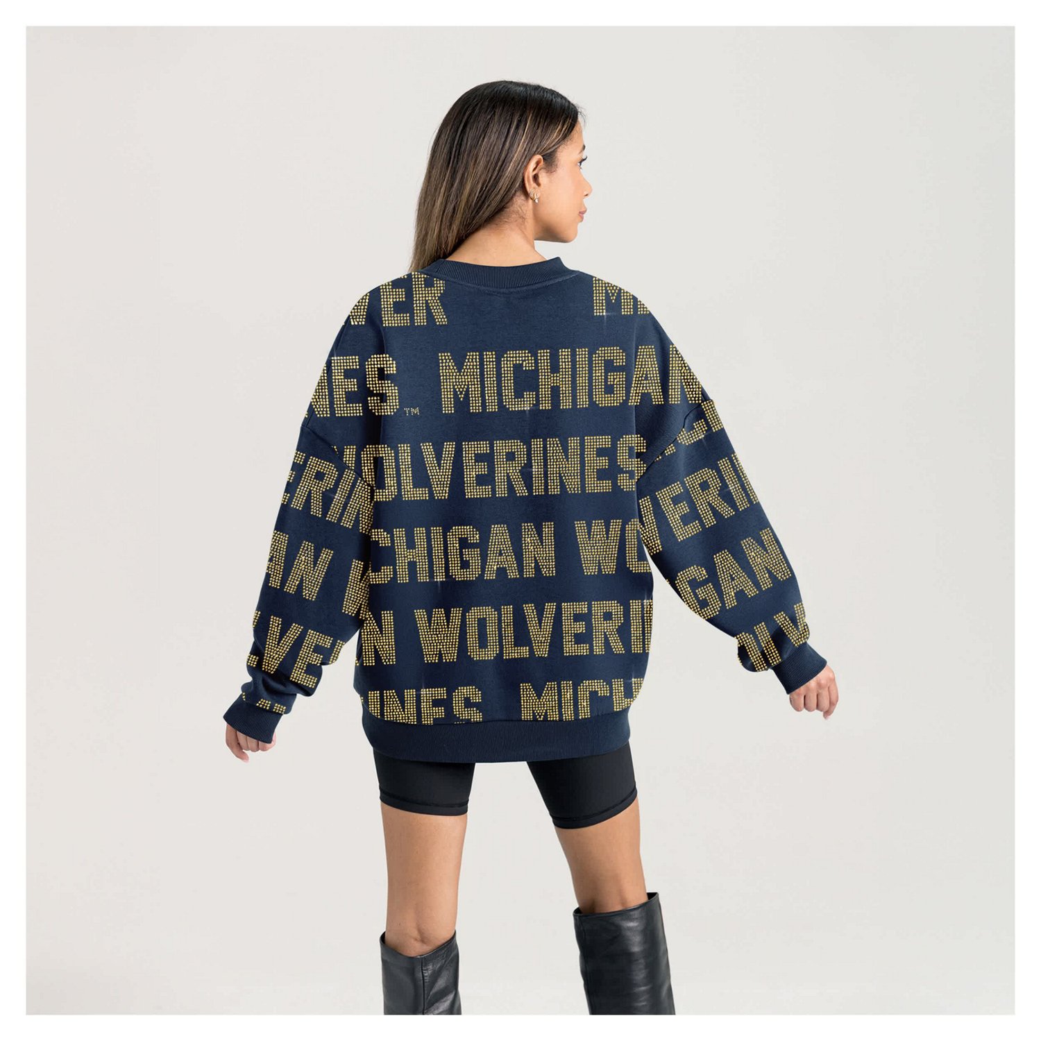 Gameday Couture Michigan Wolverines Hype Era Sweatshirt - view number 2