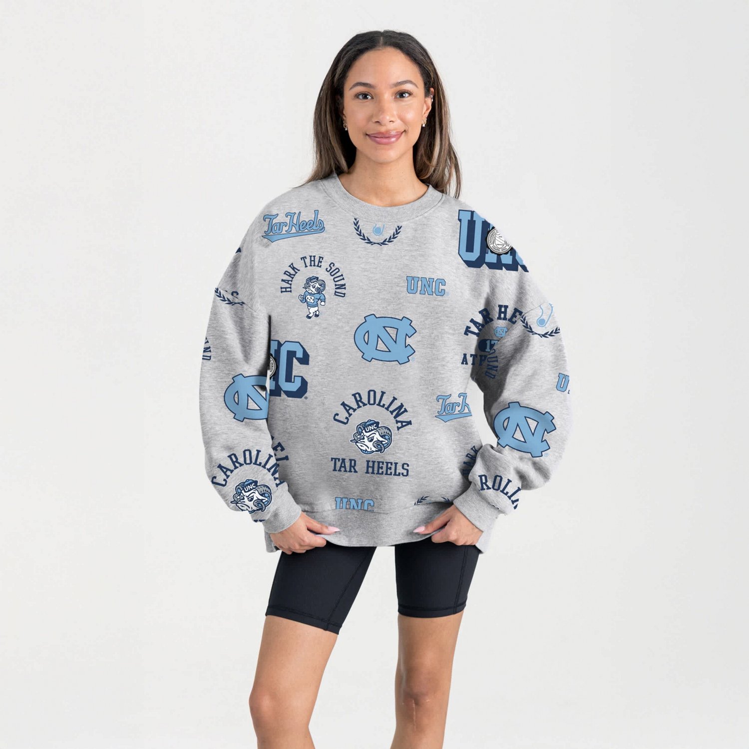 Gameday Couture North Carolina Tar Heels Always on Repeat Fleece Sweatshirt