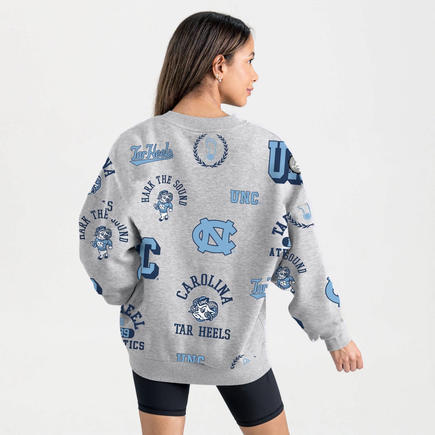 Gameday Couture North Carolina Tar Heels Always on Repeat Fleece Sweatshirt - view number 2