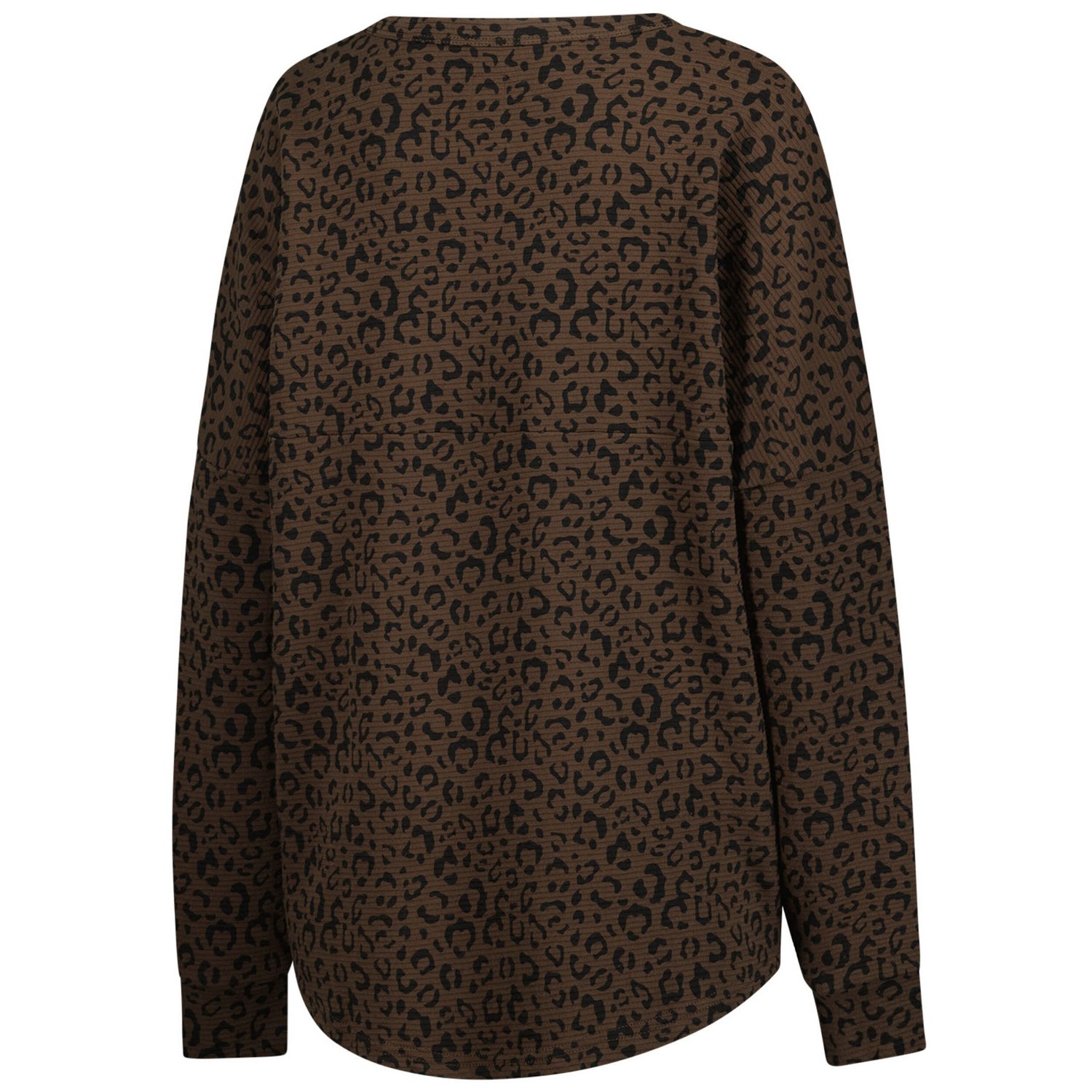 Gameday Couture Ohio State Buckeyes Leopard Oversized Sweatshirt - view number 3