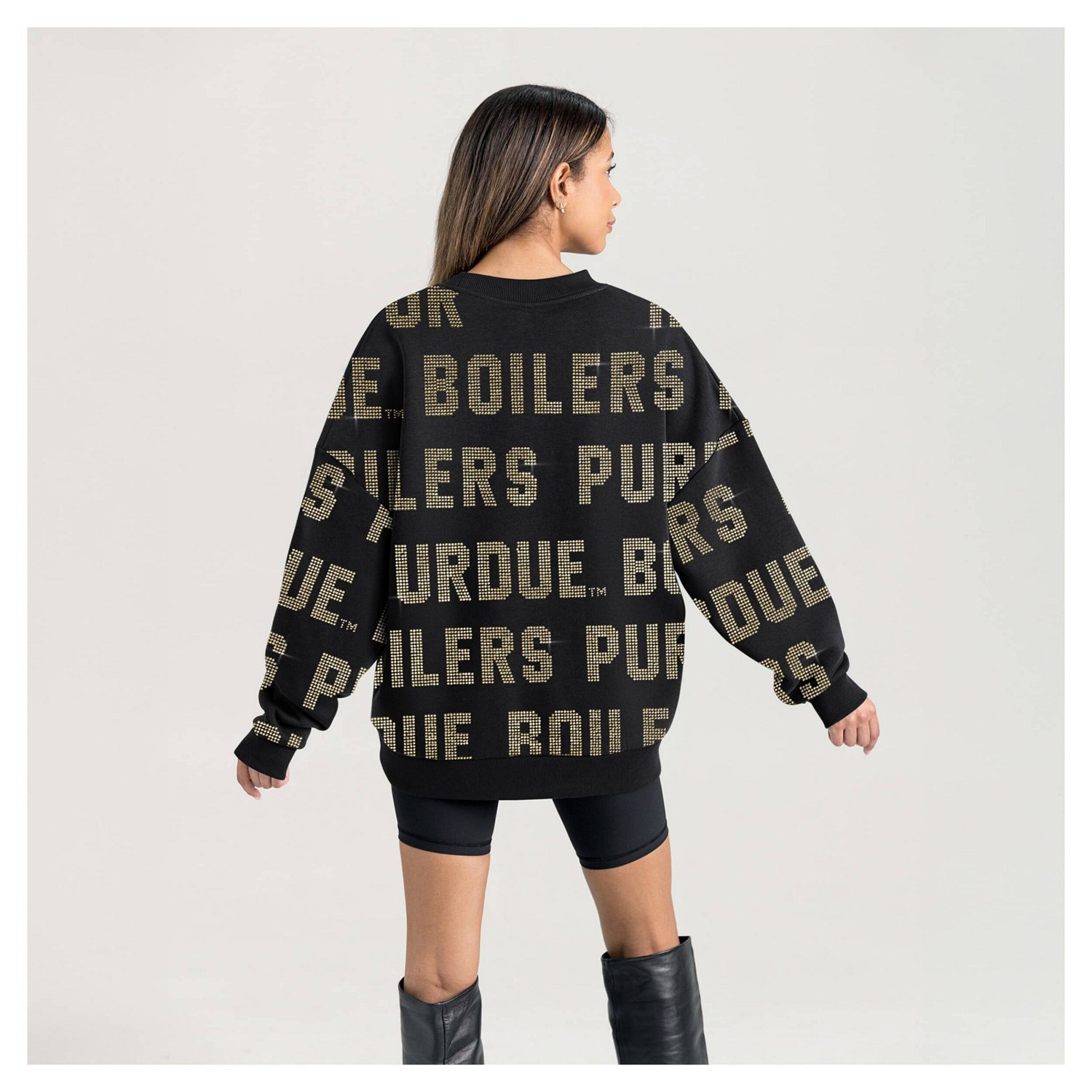 Gameday Couture Purdue Boilermakers Hype Era Sweatshirt - view number 2