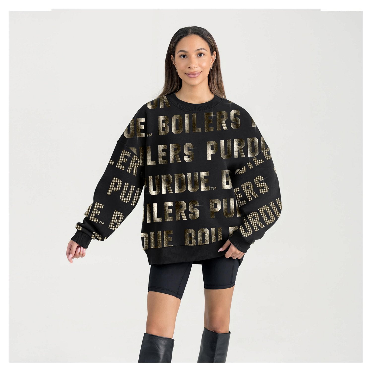 Gameday Couture Purdue Boilermakers Hype Era Sweatshirt - view number 1