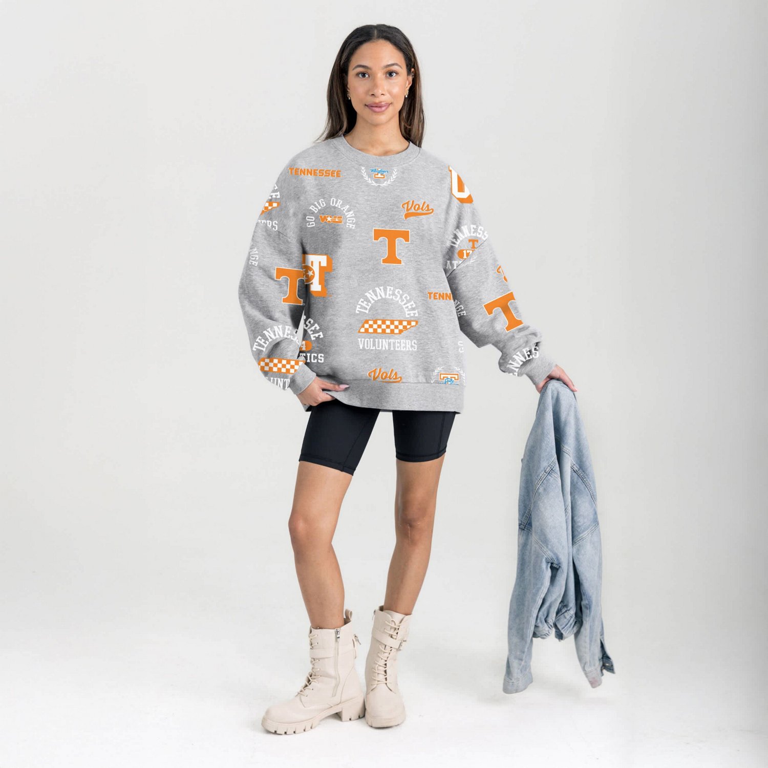 Gameday Couture Tennessee Volunteers Always on Repeat Fleece Sweatshirt - view number 3