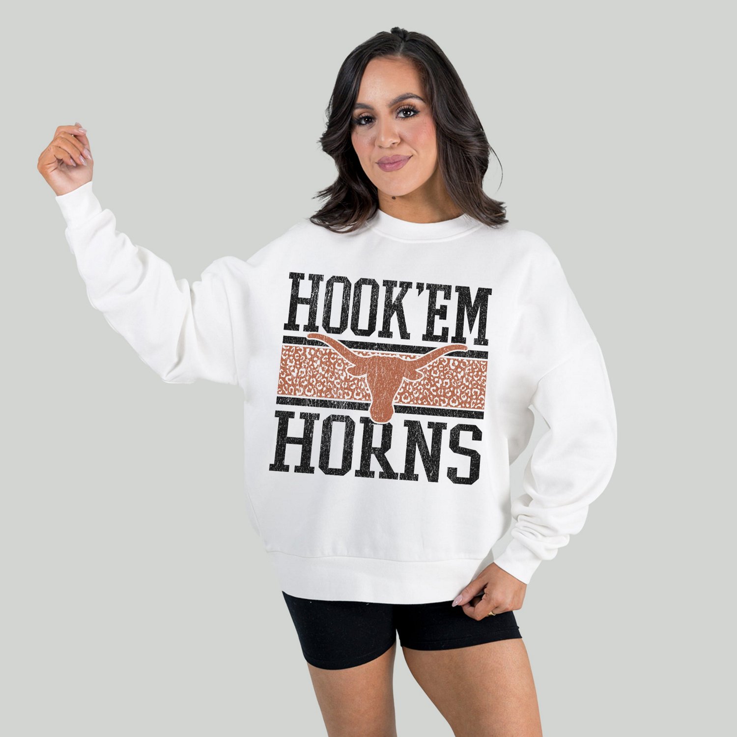 Gameday Couture Texas Longhorns Fair Catch Pullover Sweatshirt