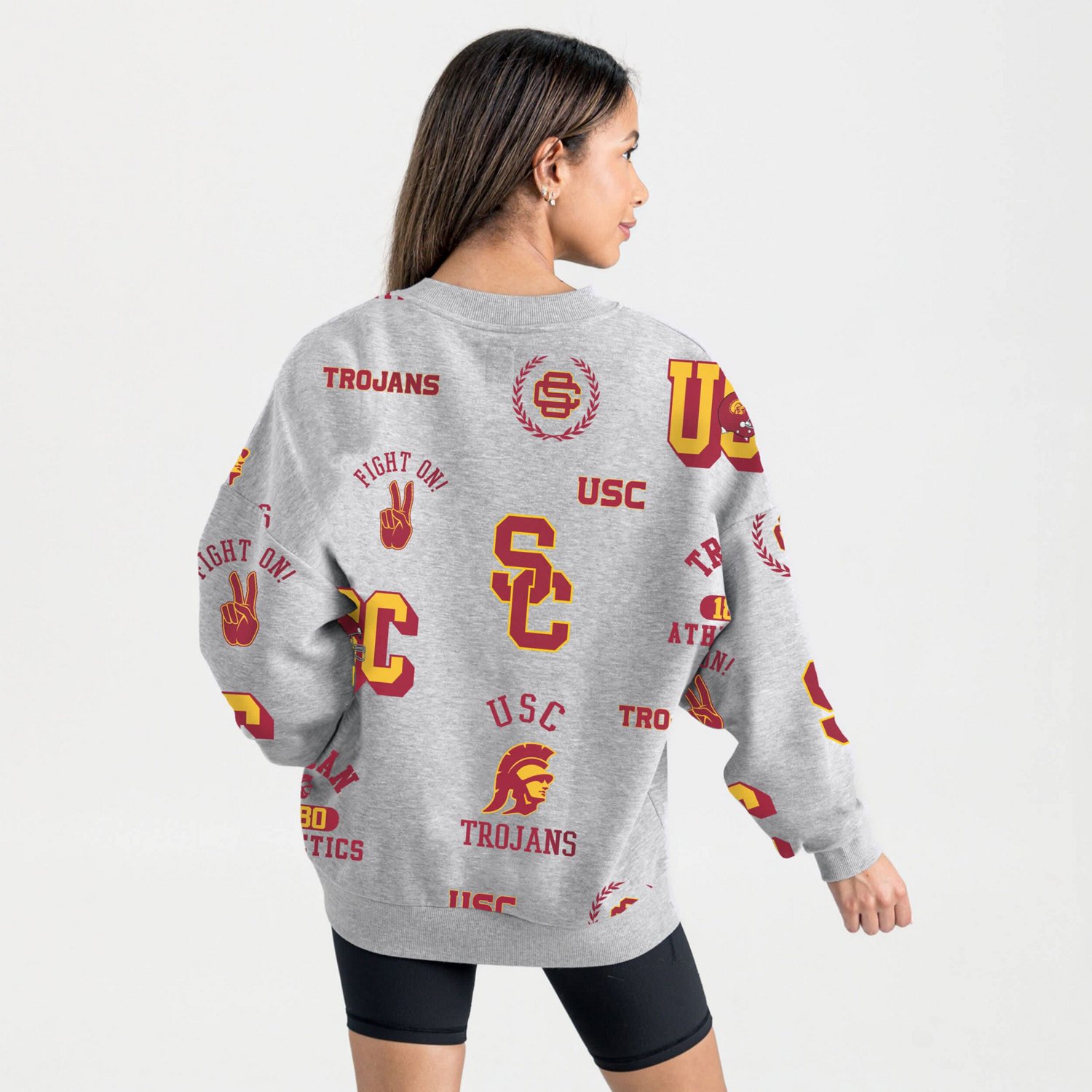 Gameday Couture USC Trojans Always on Repeat Fleece Sweatshirt - view number 2