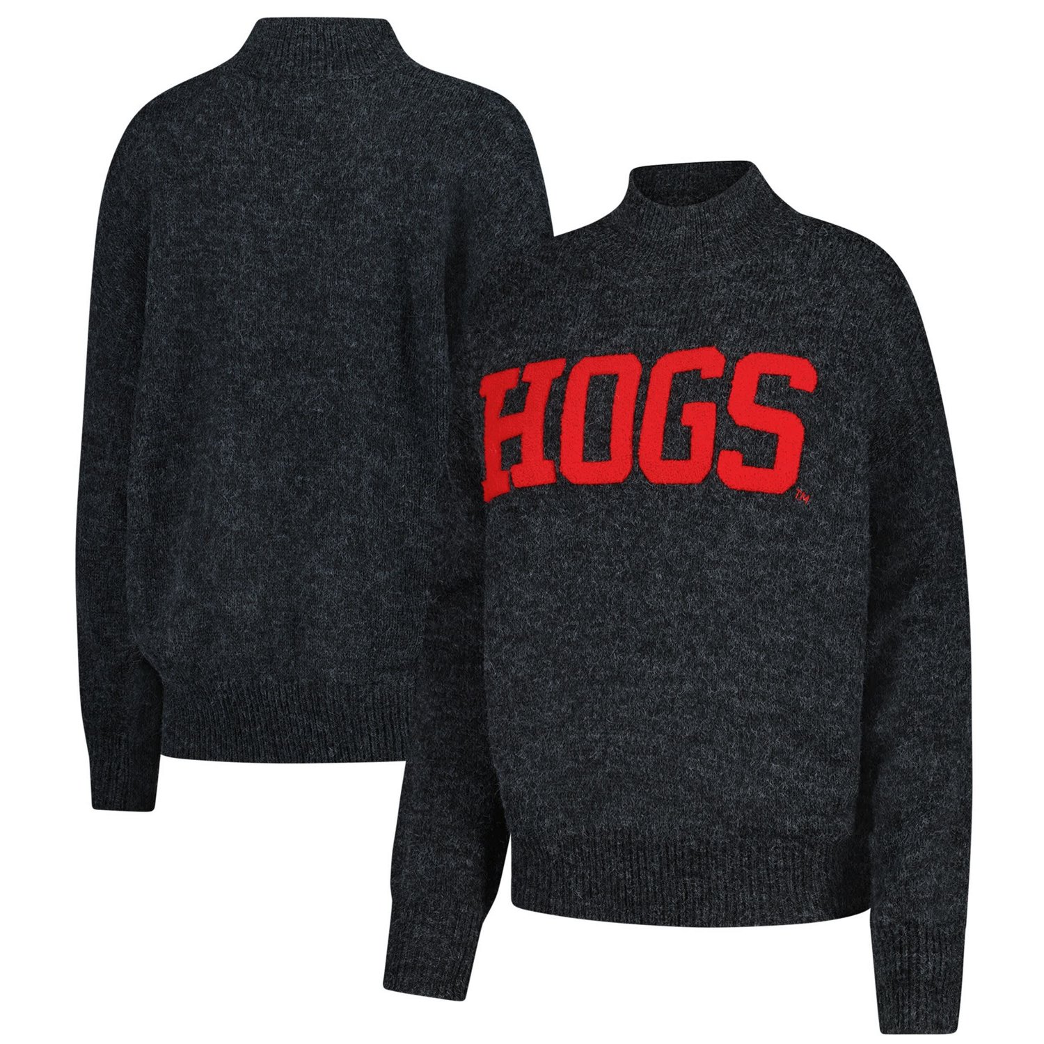 Gameday Social Arkansas Razorbacks Oversized Varsity Sweater