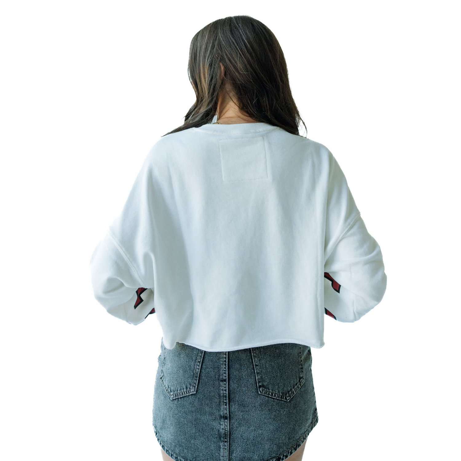 Gameday Social Oklahoma Sooners Phipps Cropped Sweatshirt - view number 2