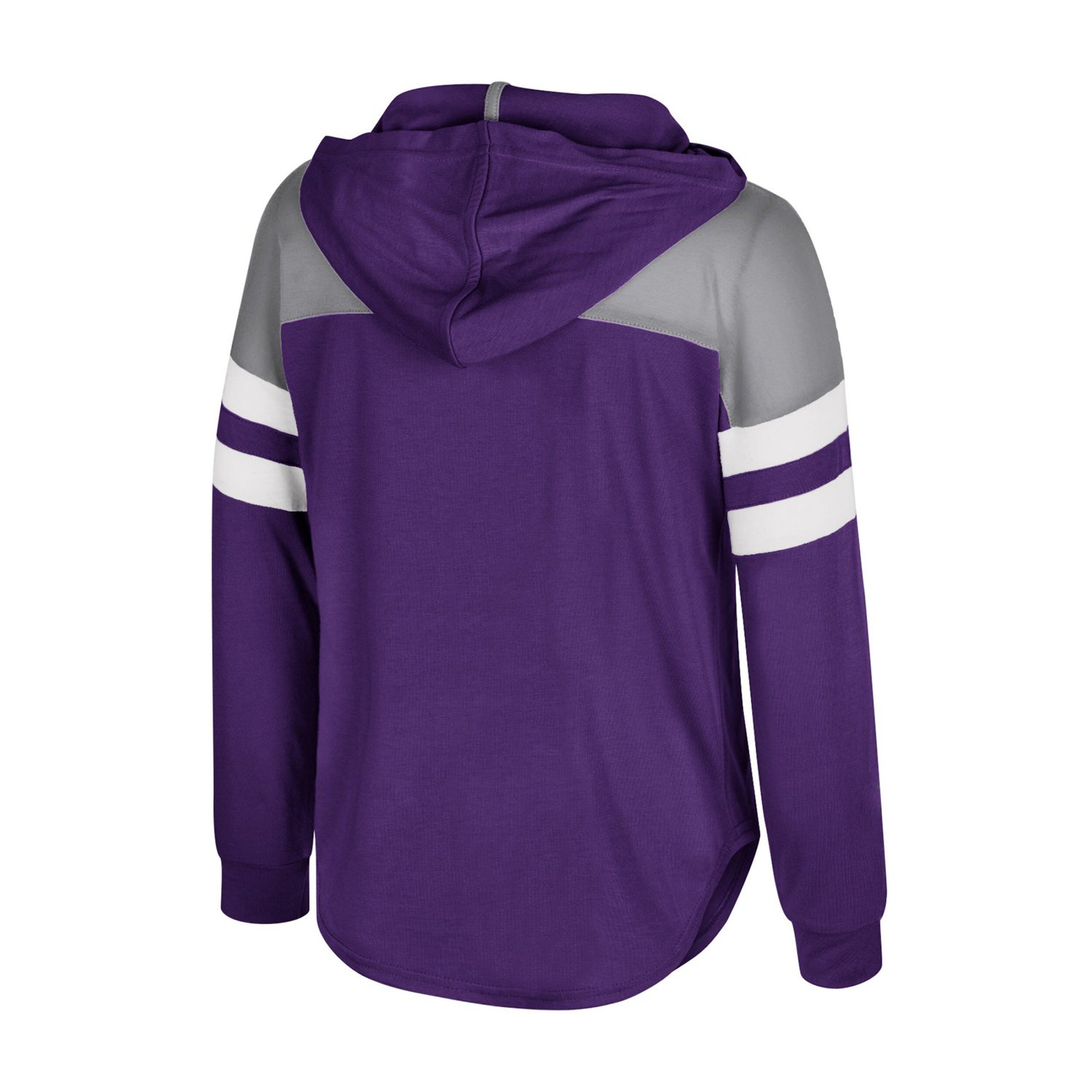 Girls Youth Colosseum Kansas State Wildcats Reflection Hoodie Long Sleeve T-Shirt - view number 3
