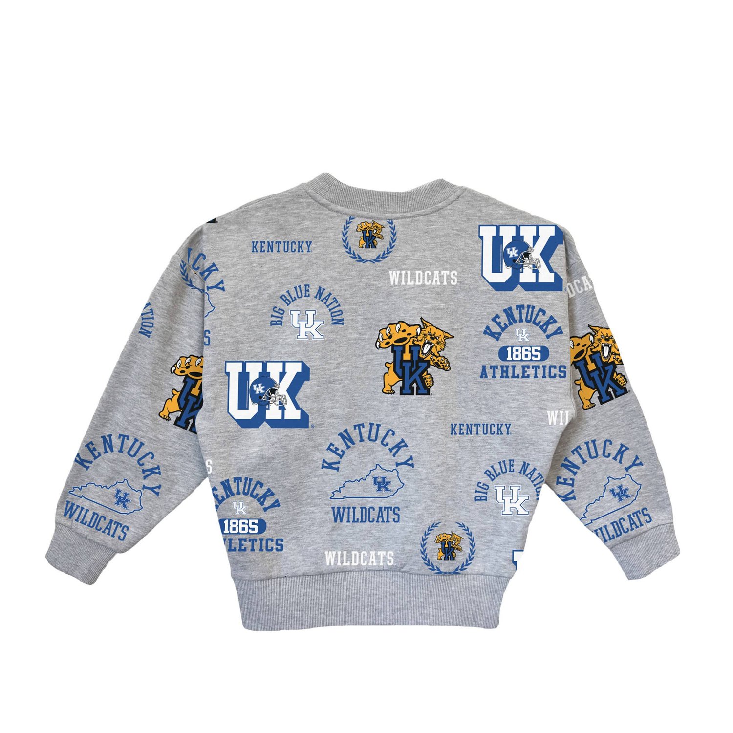 Girls Youth Gameday Couture Kentucky Wildcats Always On Repeat Pullover Sweatshirt - view number 2