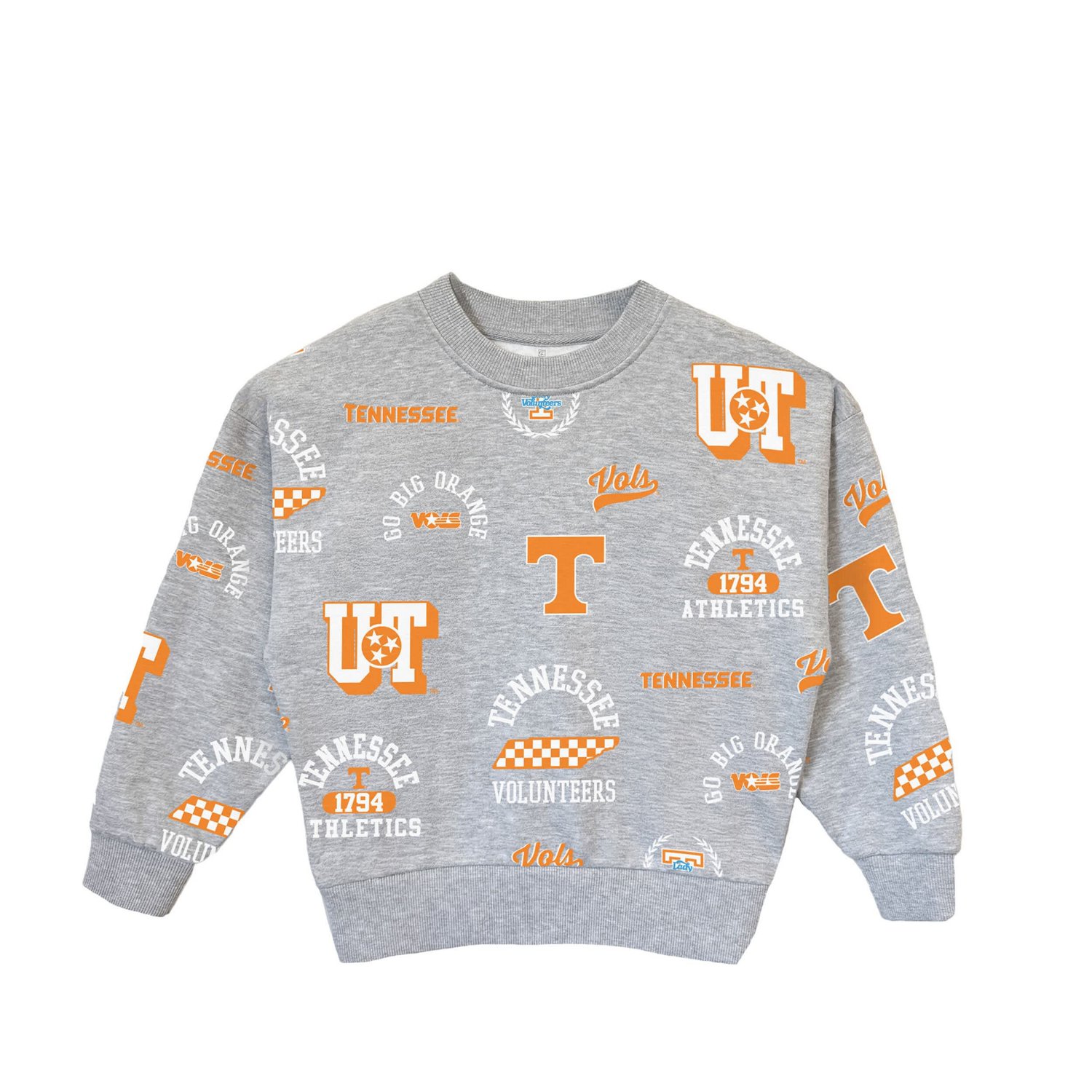 Girls Youth Gameday Couture Tennessee Volunteers Always On Repeat Pullover Sweatshirt - view number 1