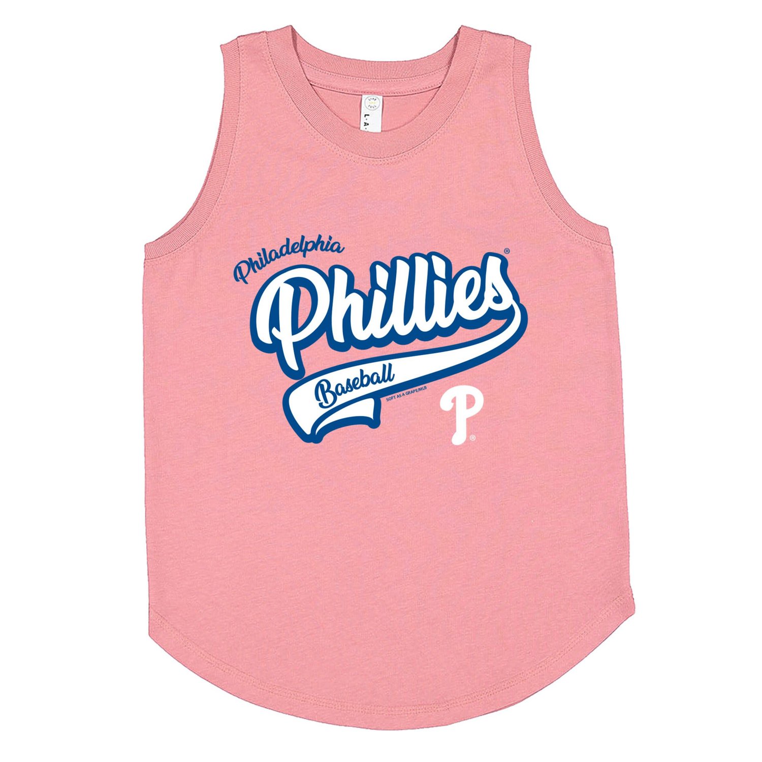 Girls Youth Soft as a Grape Philadelphia Phillies Tank Top - view number 1