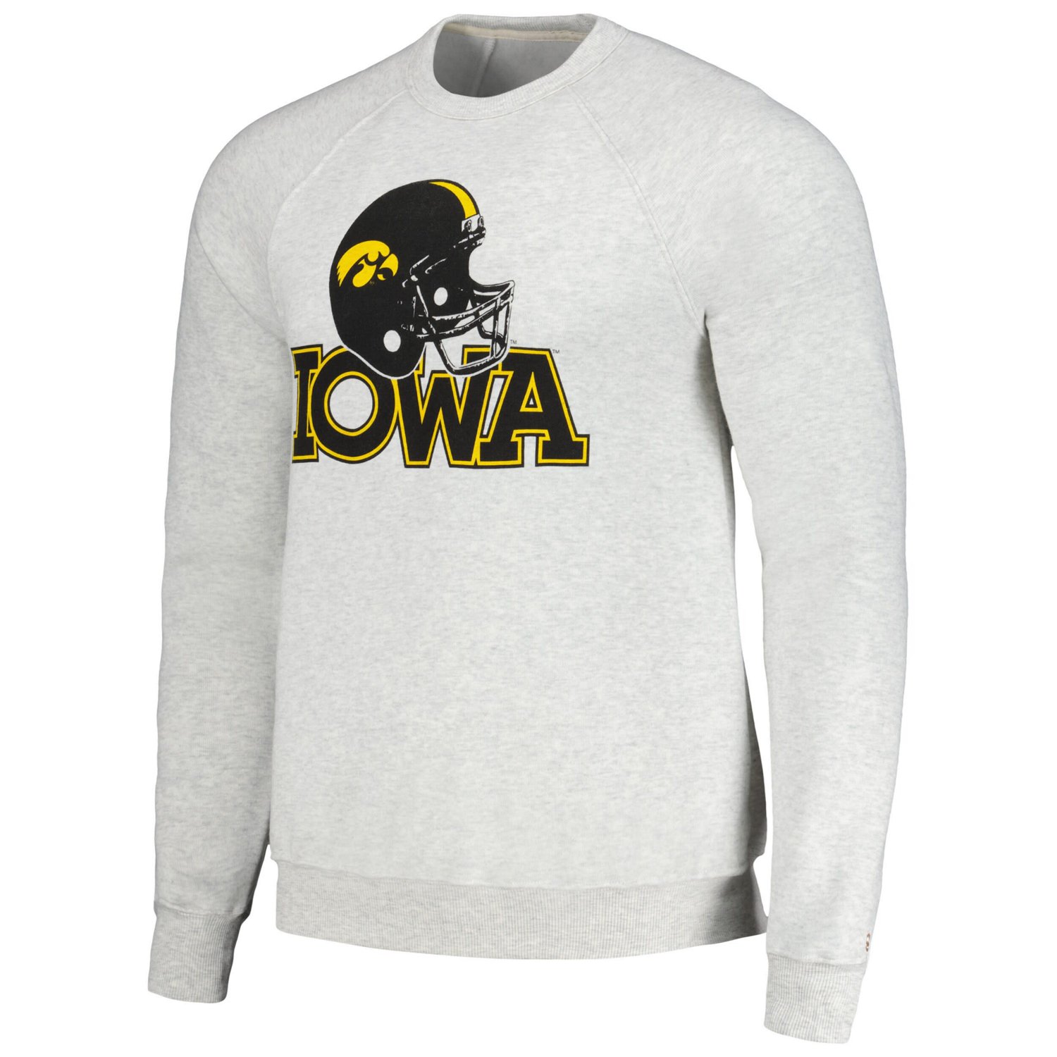 Homefield Iowa Hawkeyes Tri-Blend Crewneck Pullover Sweatshirt - view number 2