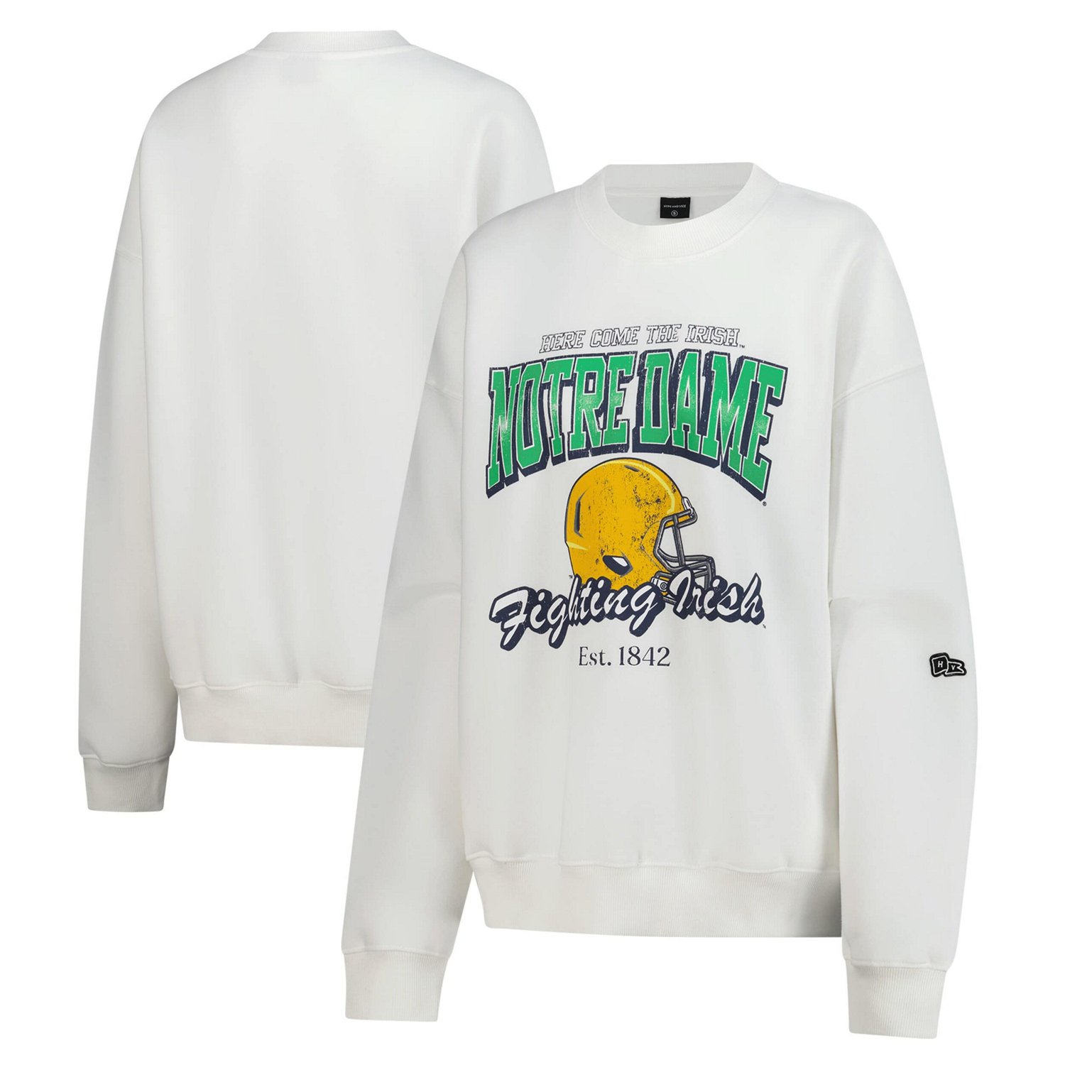 Hype and Vice Notre Dame Fighting Irish Classic Era Sweatshirt - view number 1