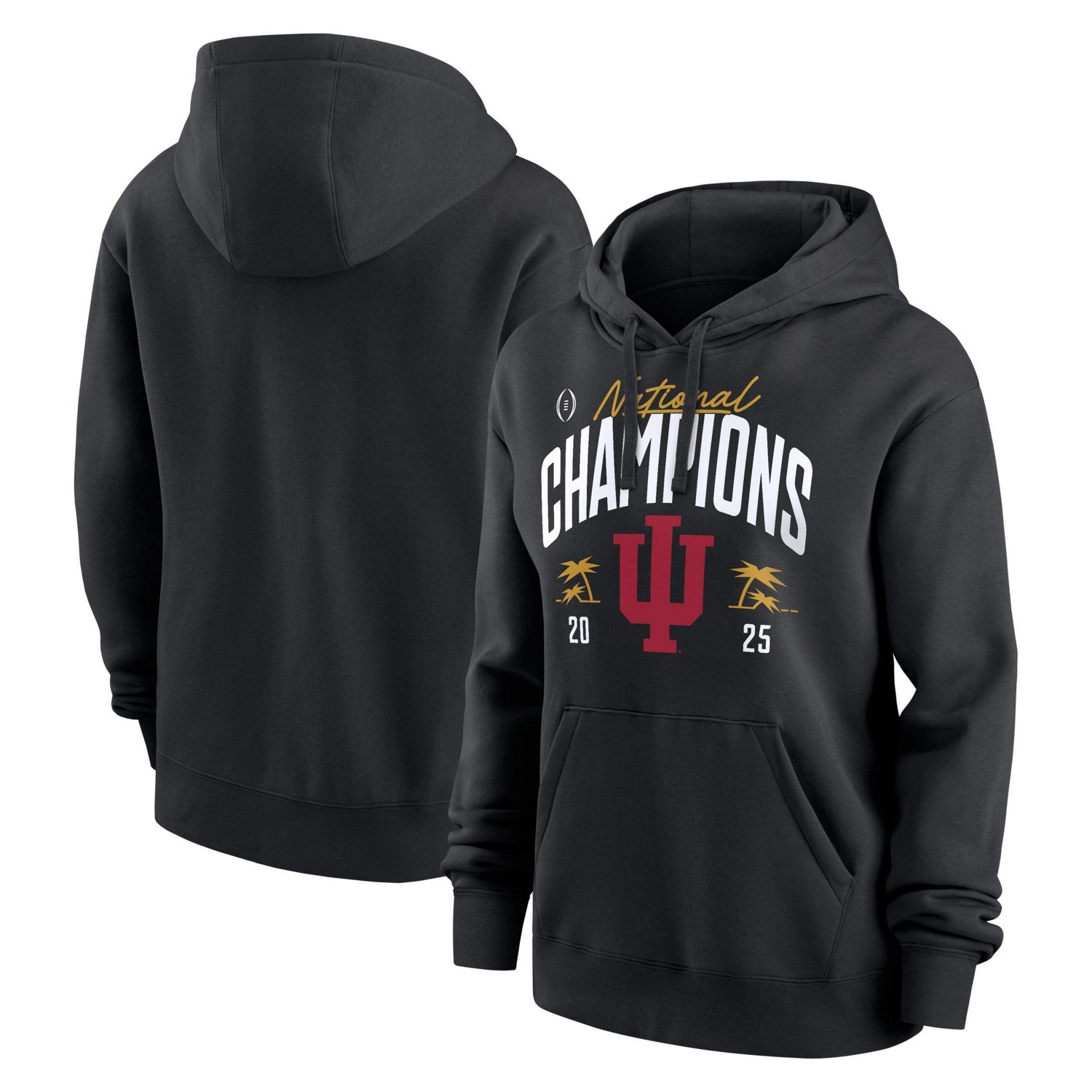 Indiana Hoosiers College Football Playoff 2025 National Champions Locker Room Hoodie