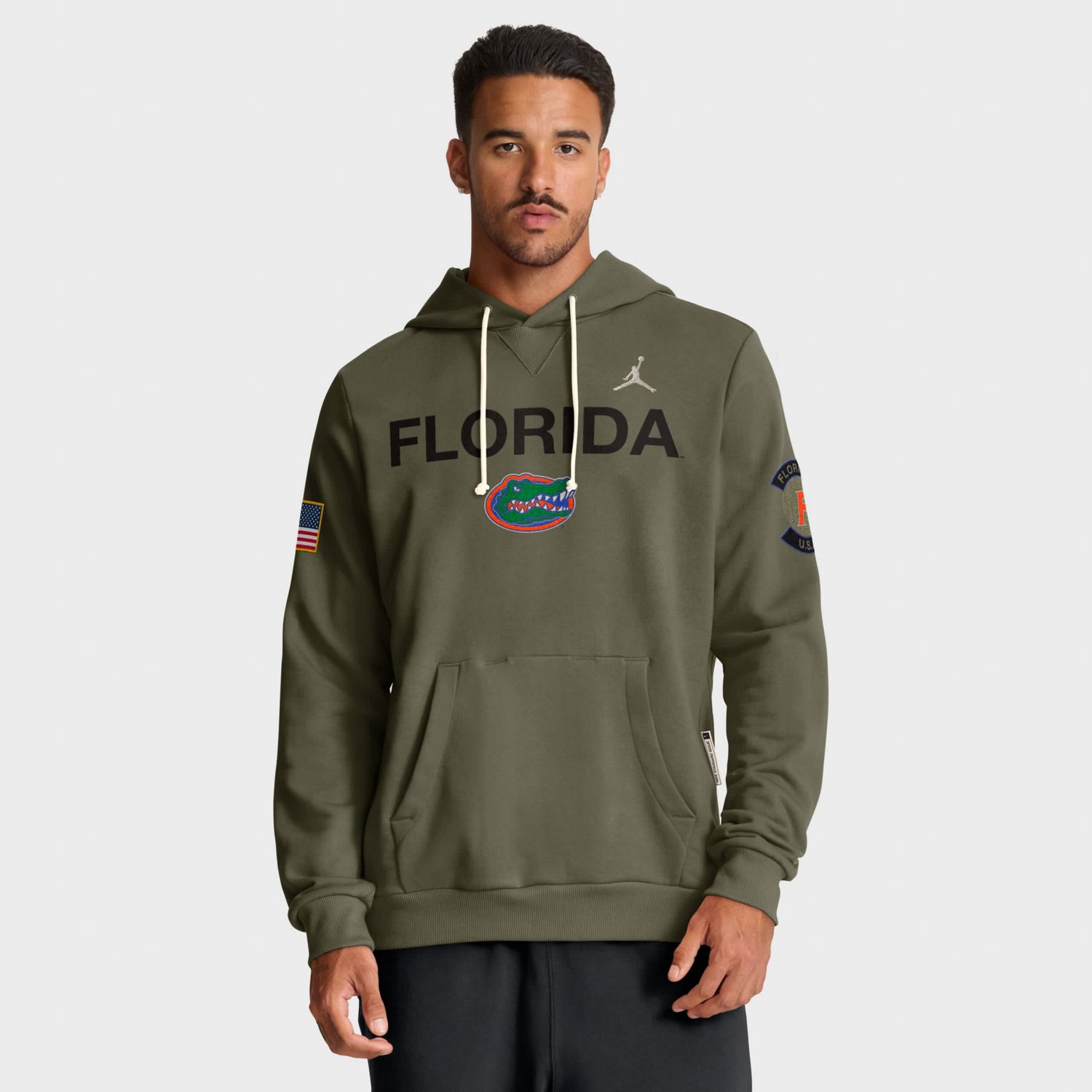 Jordan Brand Florida Gators 2025 Military Appreciation Dri-FIT Hoodie