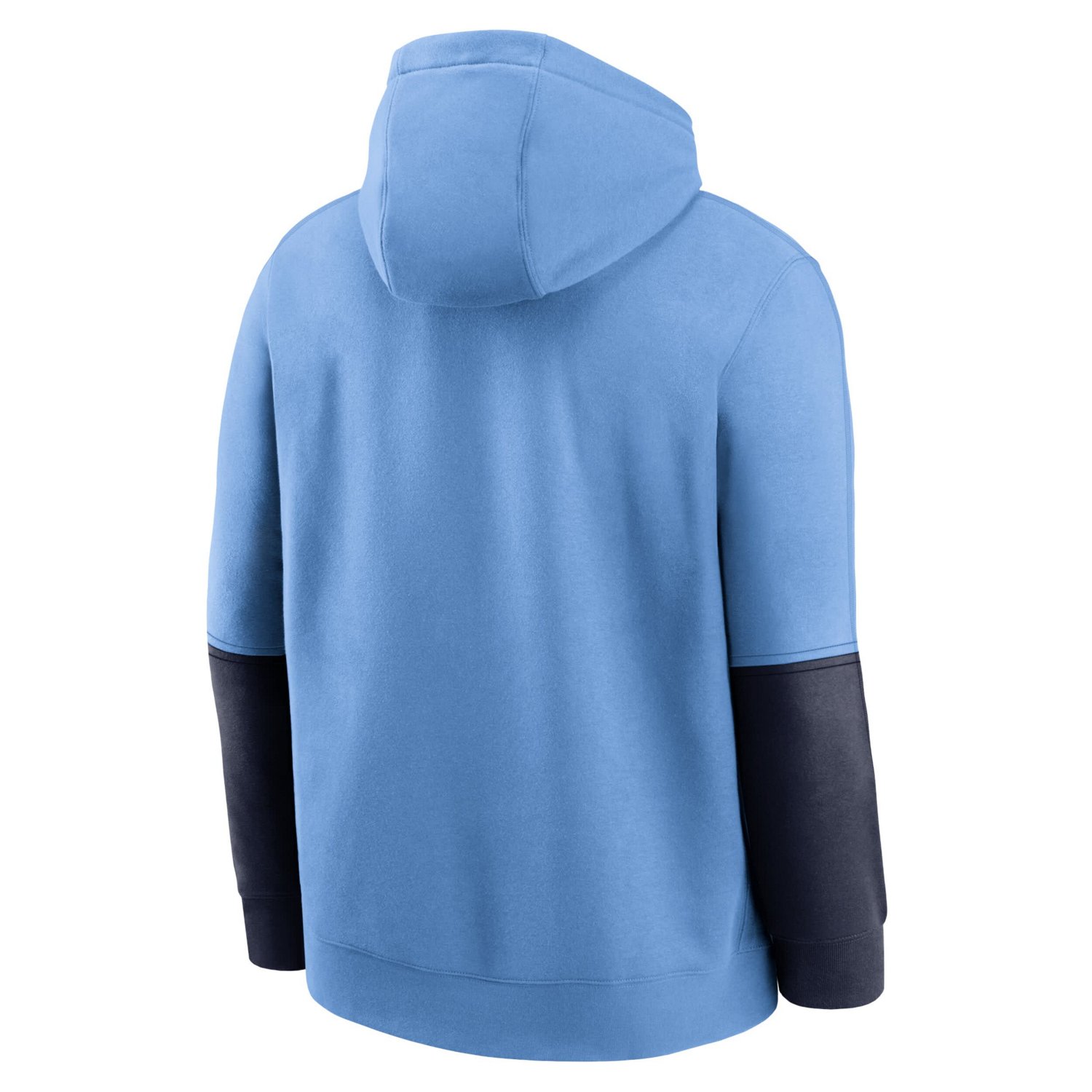 Jordan Brand Light Blue North Carolina Tar Heels 2024 Sideline Club Pullover Hoodie - view number 3