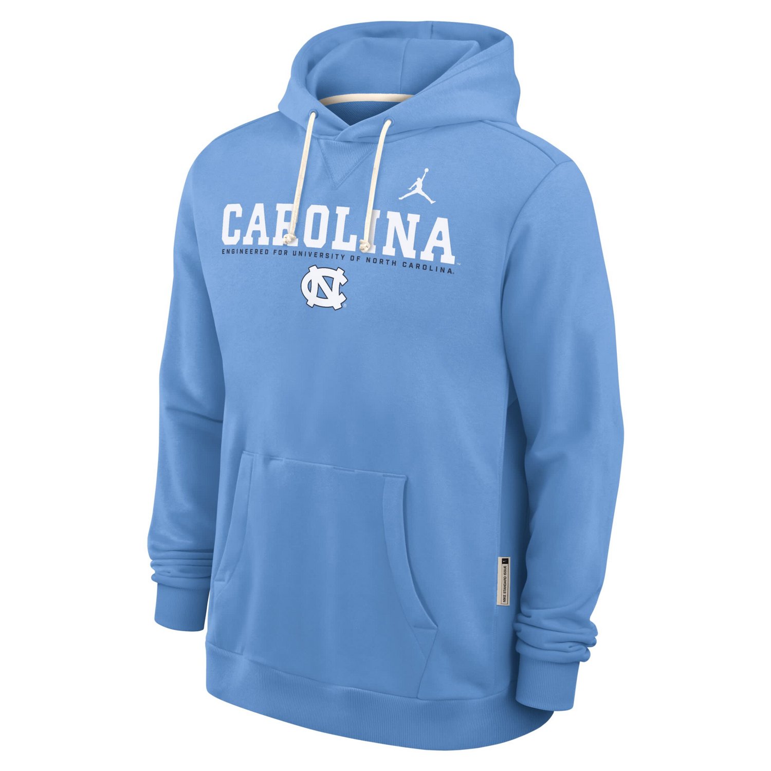 Jordan Brand Light North Carolina Tar Heels 2025 Sideline Standard Issue Dri-FIT Hoodie - view number 4