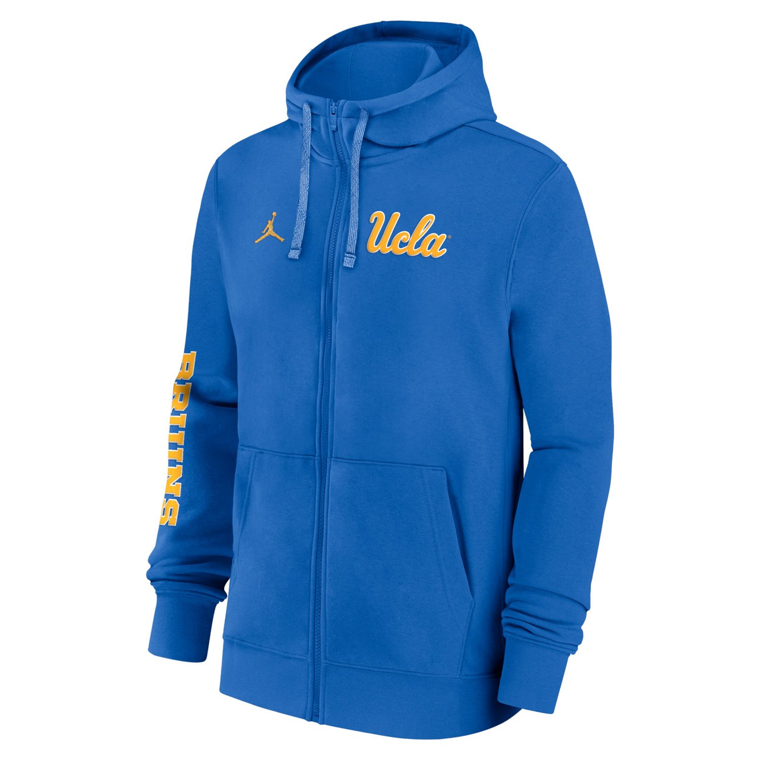 Jordan Brand Light UCLA Bruins 2024 Sideline Full-Zip Hoodie - view number 2