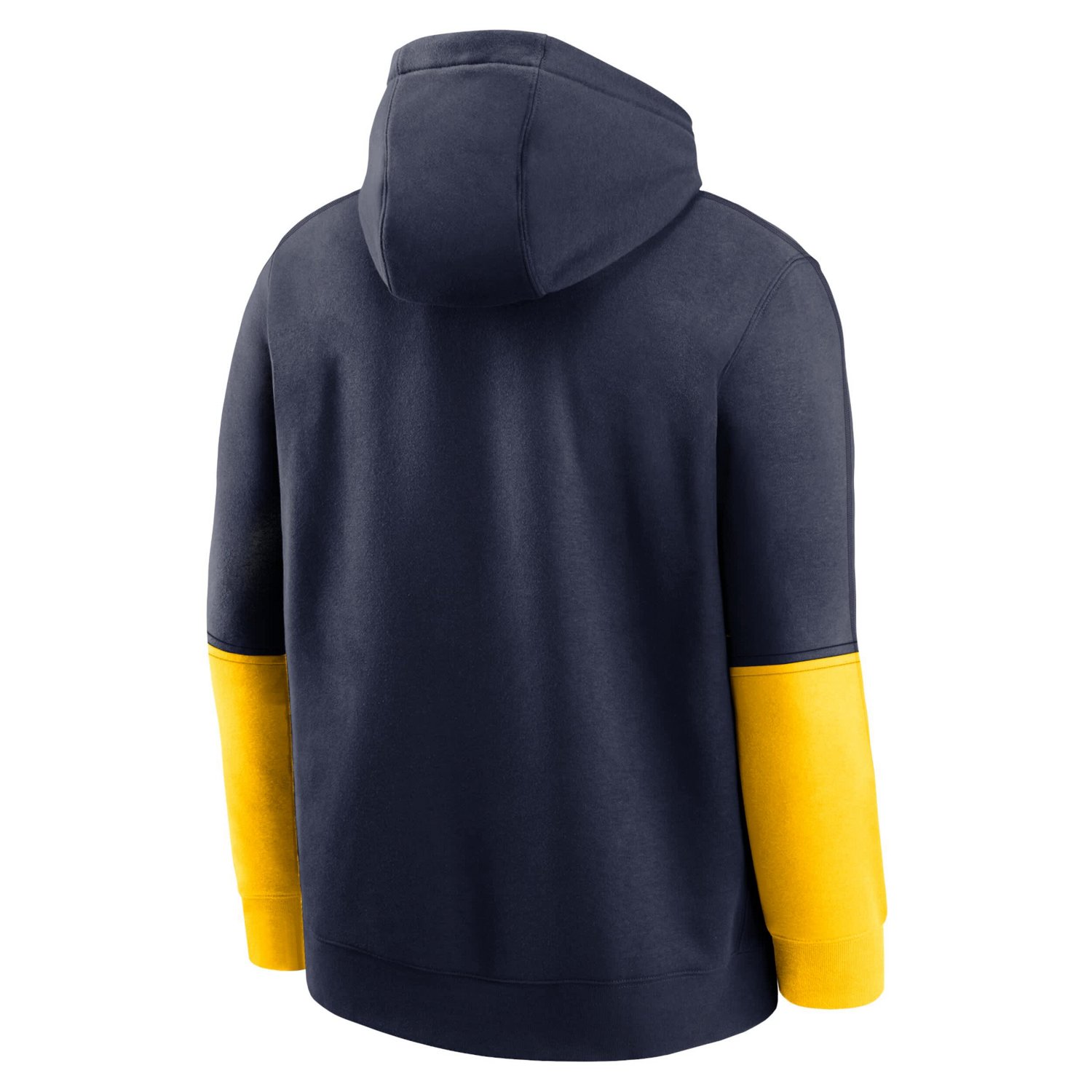 Jordan Brand /Maize Michigan Wolverines Sideline Club Pullover Hoodie - view number 3