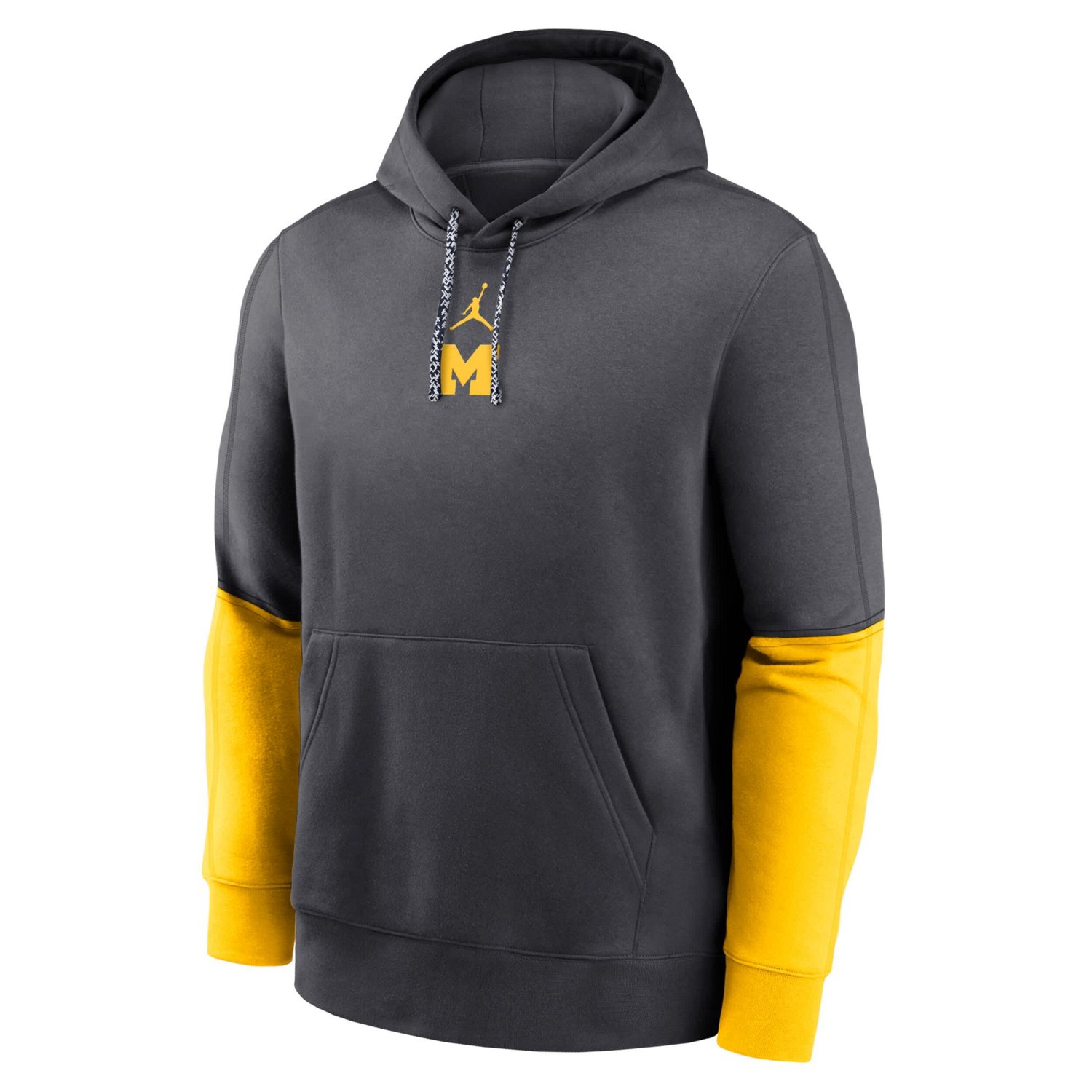 【NIKE】Michigan Wolverines Sideline College Pullover Hoodie Michigan Wolverines Sideline Team Issue Men's Jordan College