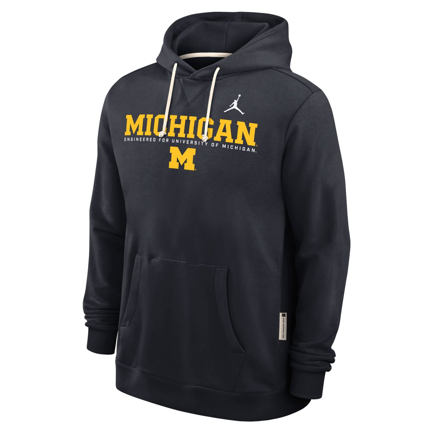 Jordan Brand Michigan Wolverines 2025 Sideline Standard Issue Dri-FIT Hoodie - view number 4