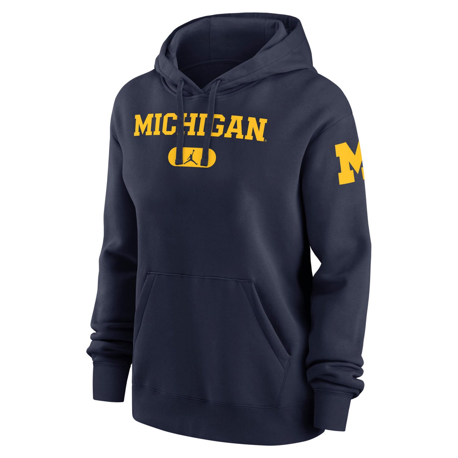 Jordan Brand Michigan Wolverines Phoenix Pullover Hoodie - view number 2