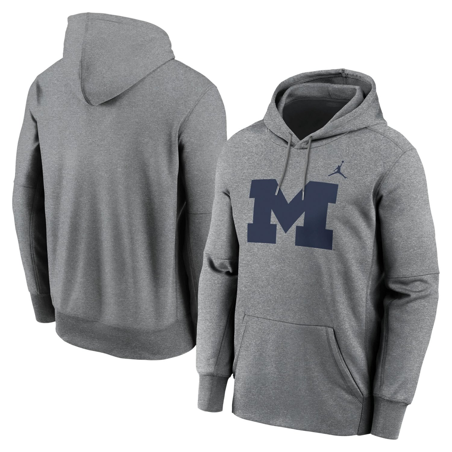 Jordan Brand Michigan Wolverines Primetime Endzone Performance Pullover Hoodie                                                   - view number 1